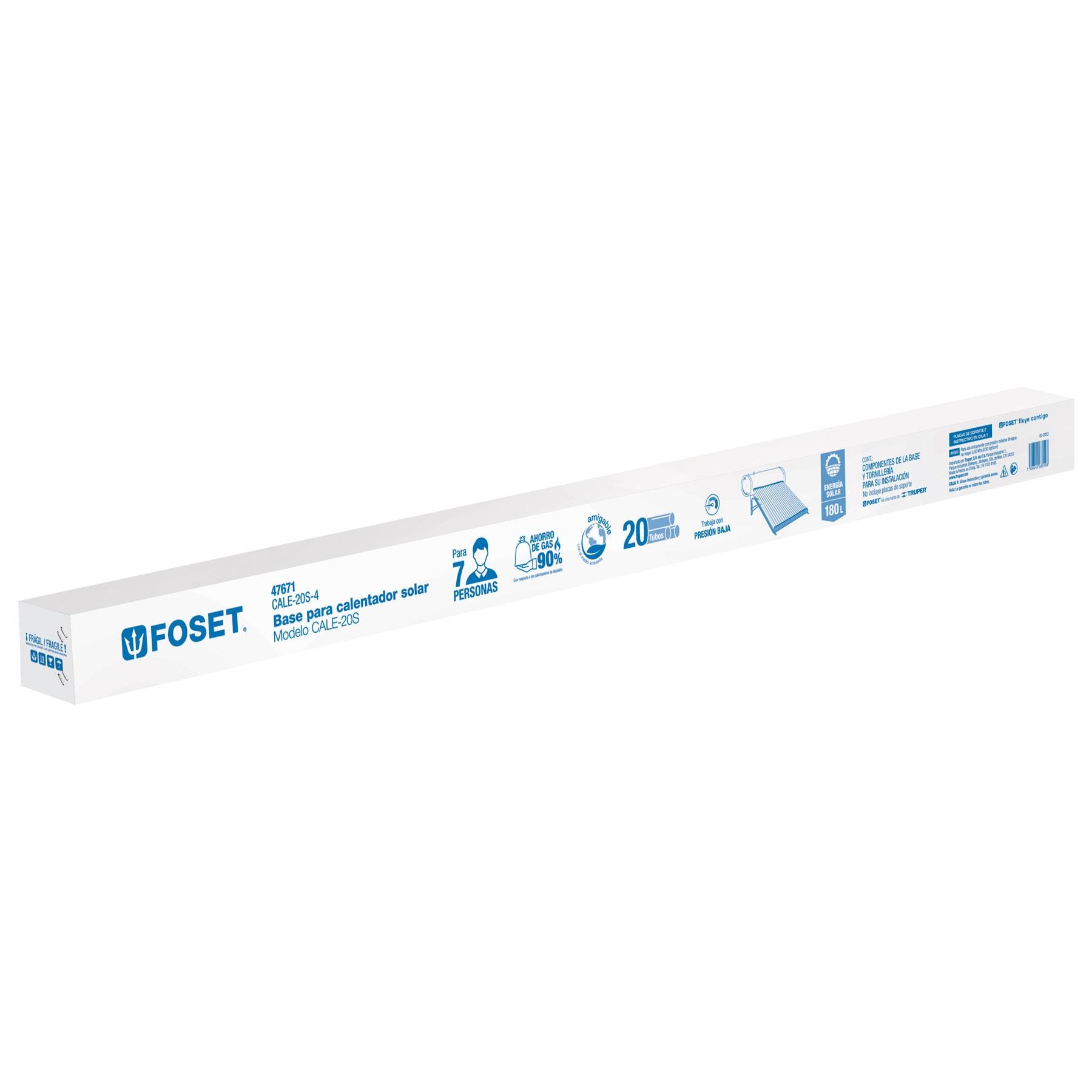 CAJA DE EMPAQUE DE REPUESTO PARA BASE CALE-20S, FOSET