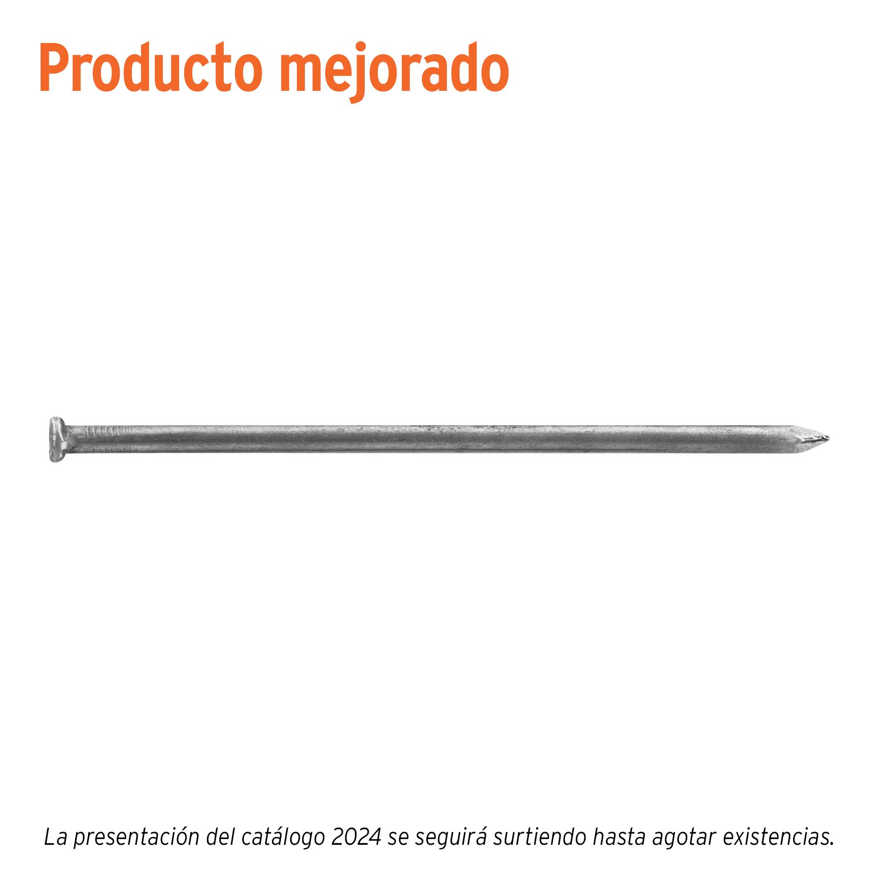 "KILO DE CLAVO ESTÁNDAR 5"" CON CABEZA EN CAJA DE 25 KG, FIERO"