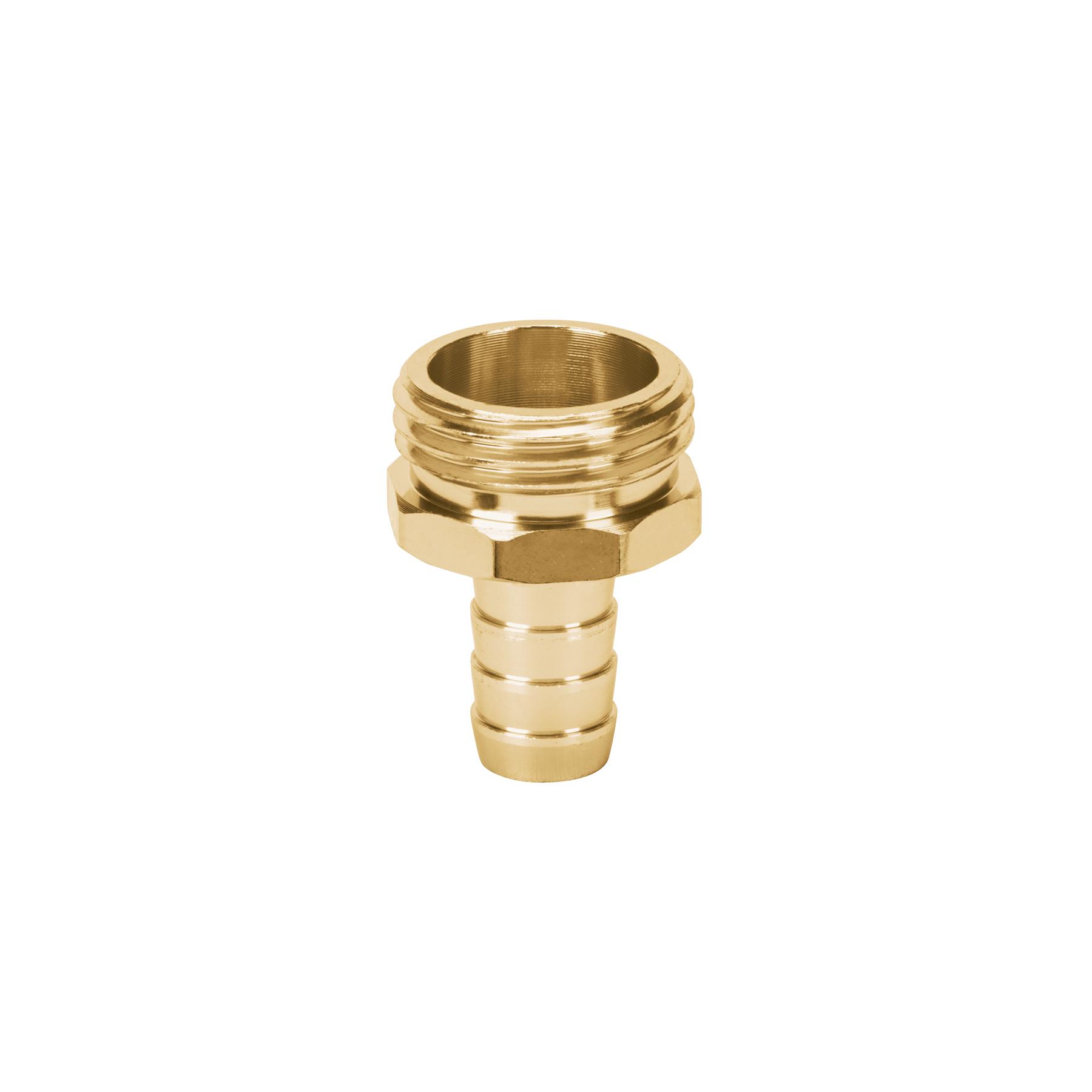 "CONECTOR 1/2"" MACHO DE ALUMINIO, TRUPER"
