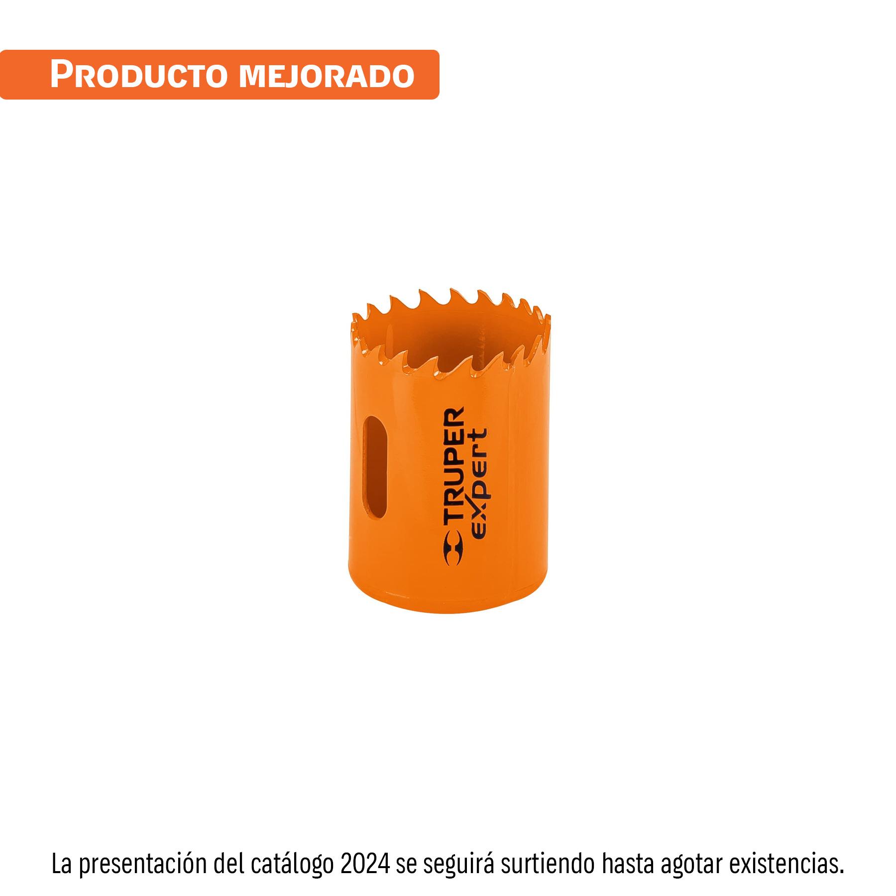 "BROCASIERRA BIMETÁLICA 1-1/2"", TRUPER EXPERT"