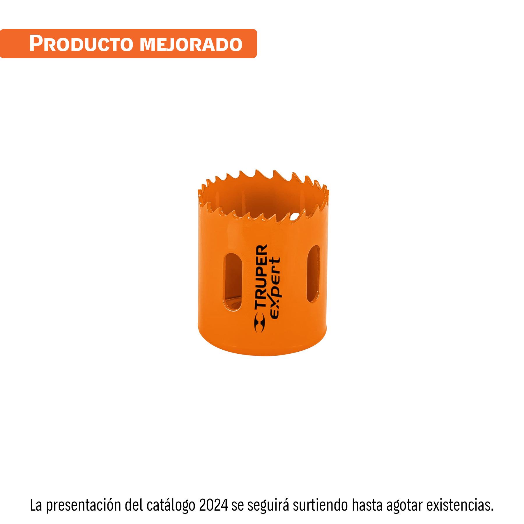 "BROCASIERRA BIMETÁLICA 1-3/4"", TRUPER EXPERT"