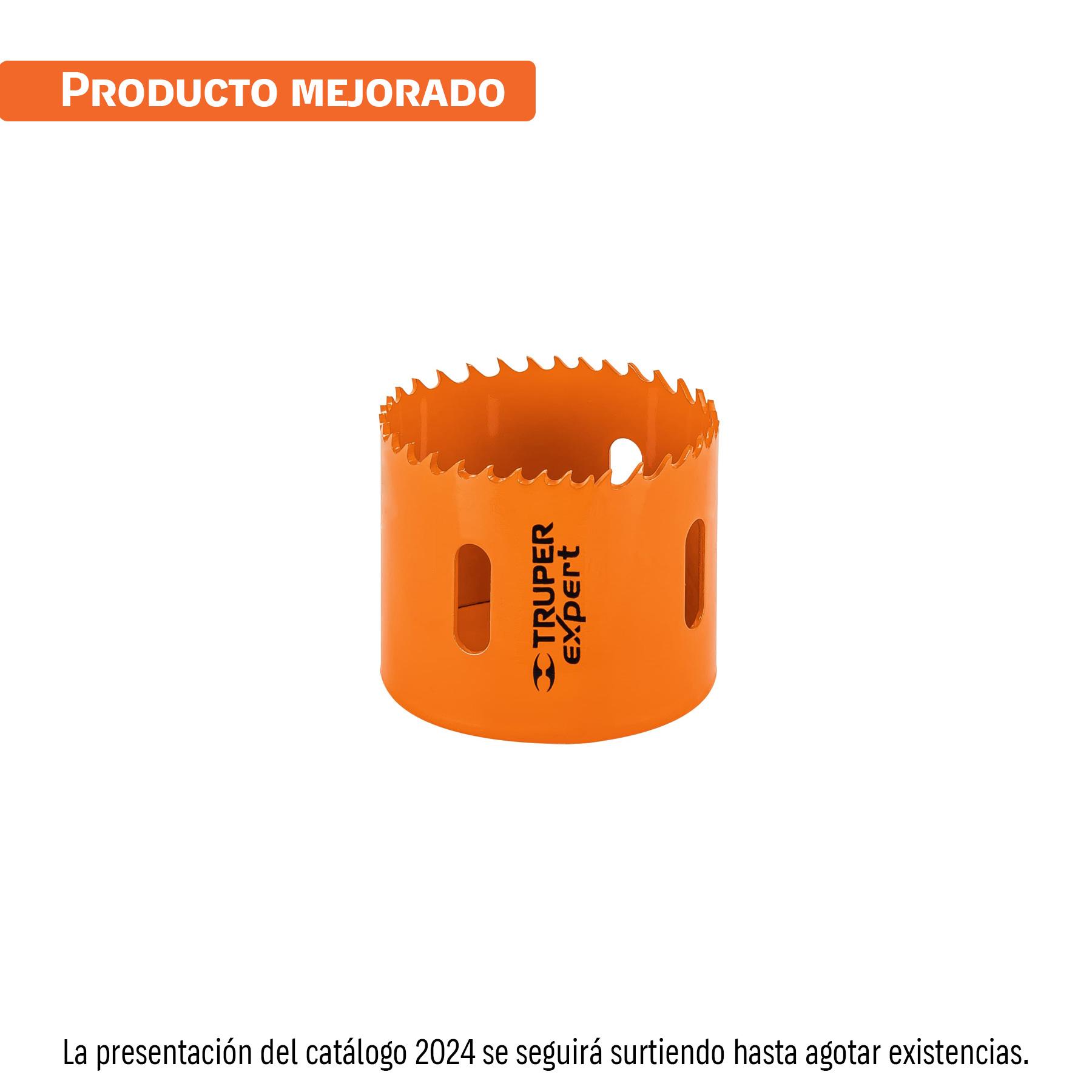 "BROCASIERRA BIMETÁLICA 2-3/8"", TRUPER EXPERT"