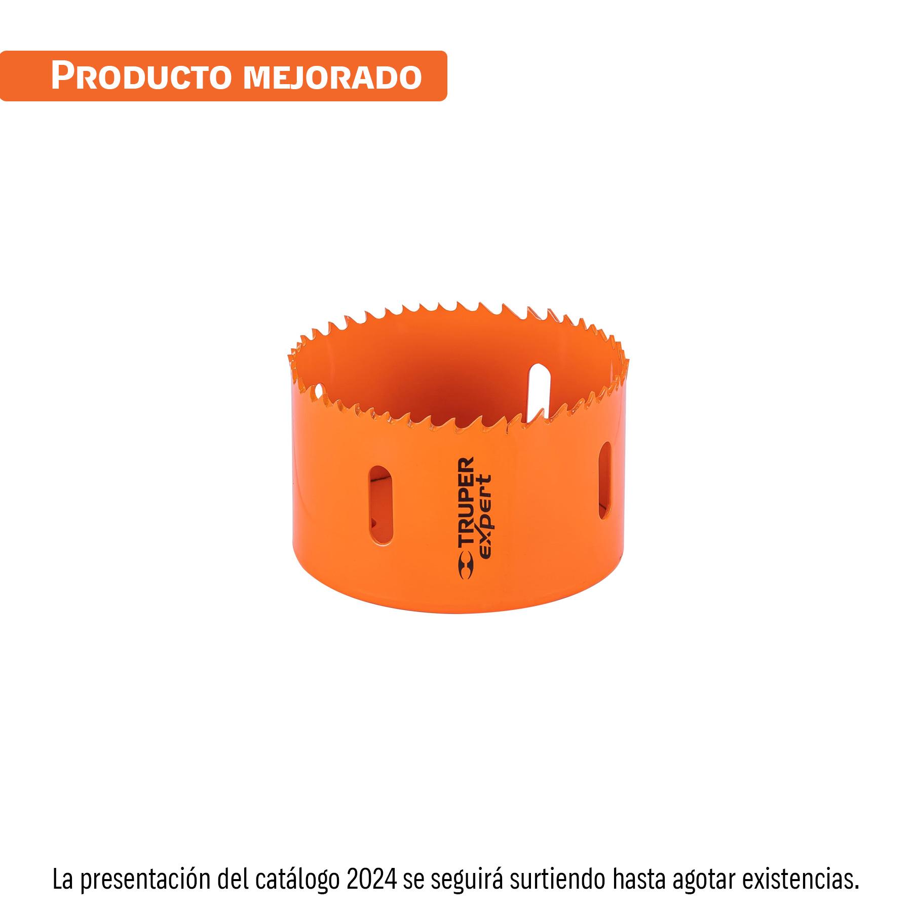 "BROCASIERRA BIMETÁLICA 3-1/4"", TRUPER EXPERT"