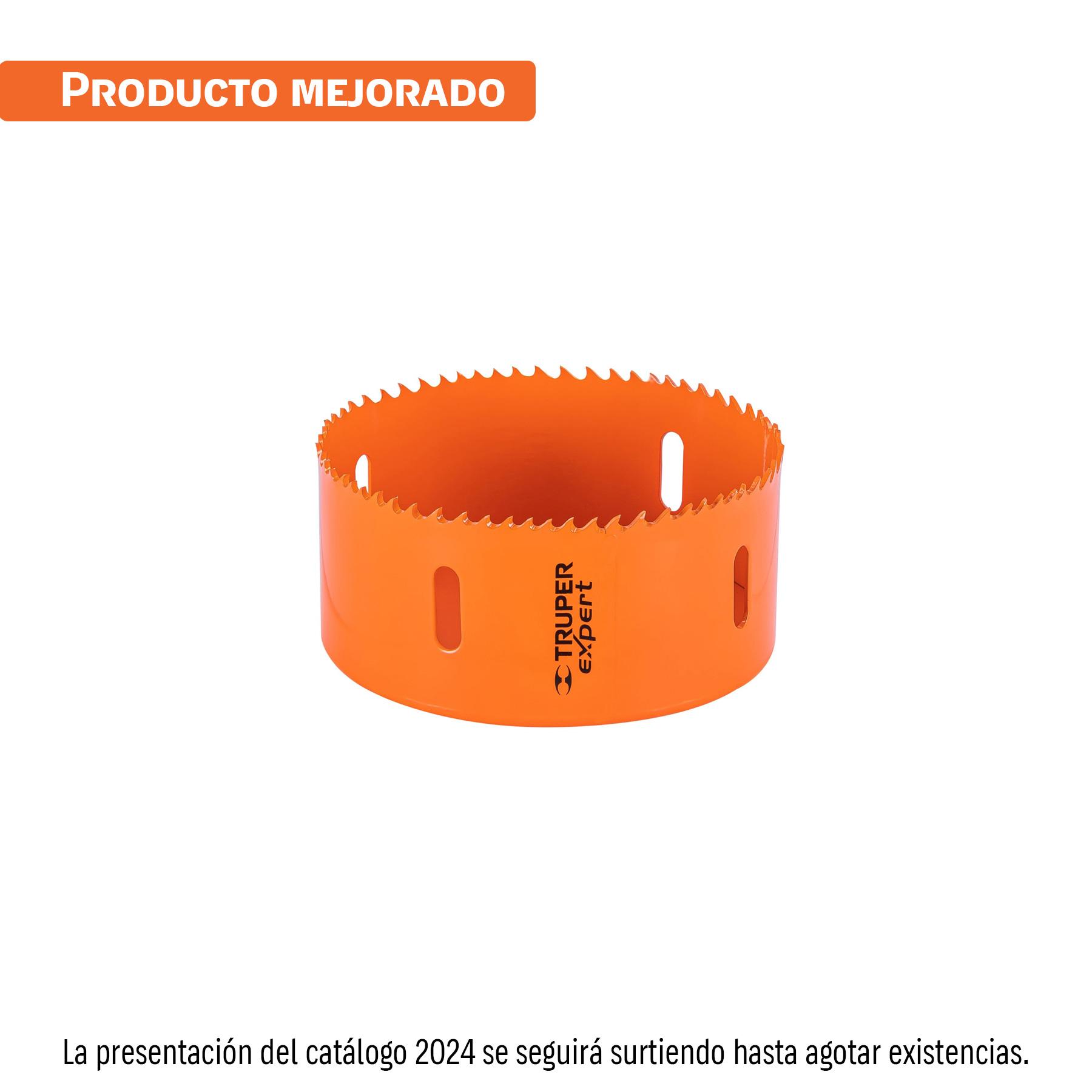 "BROCASIERRA BIMETÁLICA 4-1/4"", TRUPER EXPERT"