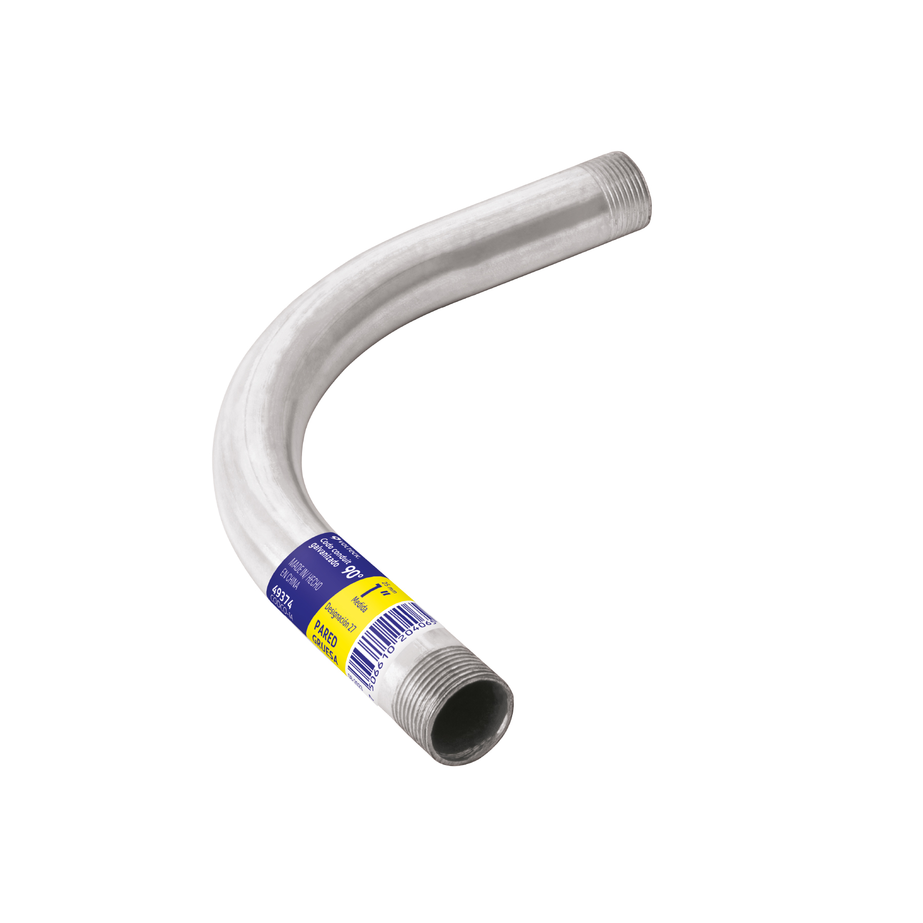"CODO CONDUIT 90° DE 1"" GALVA...