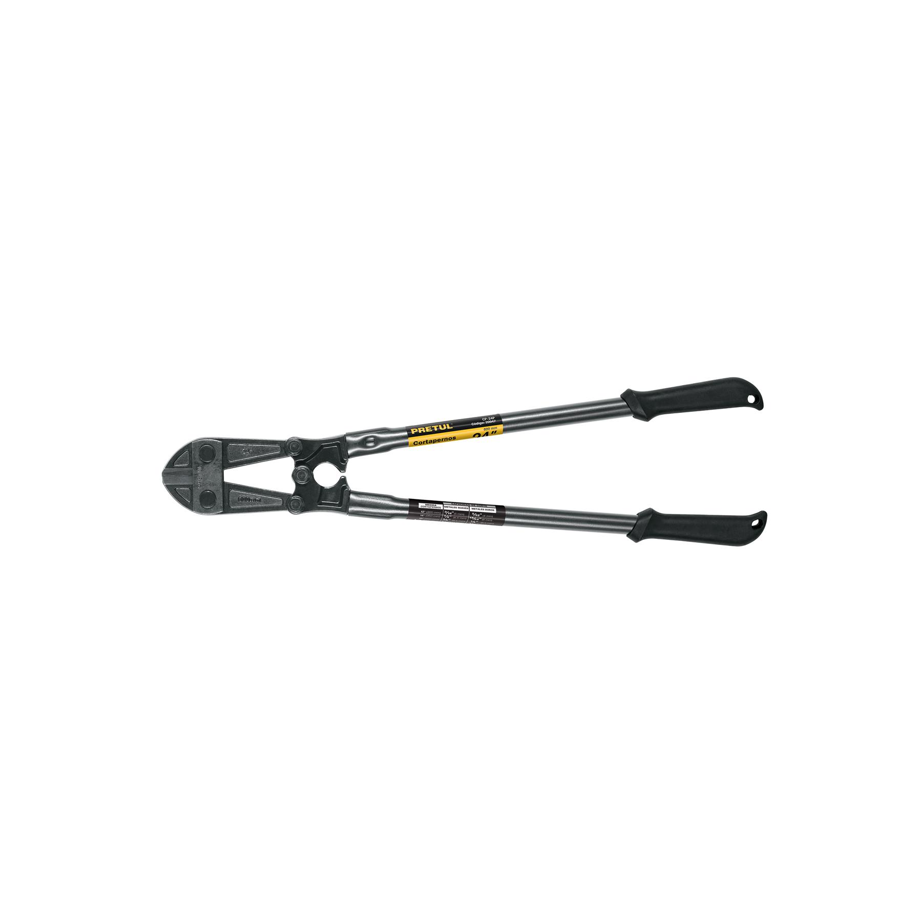 "CORTAPERNOS 24"", MANGO TUBULAR, PRETUL"