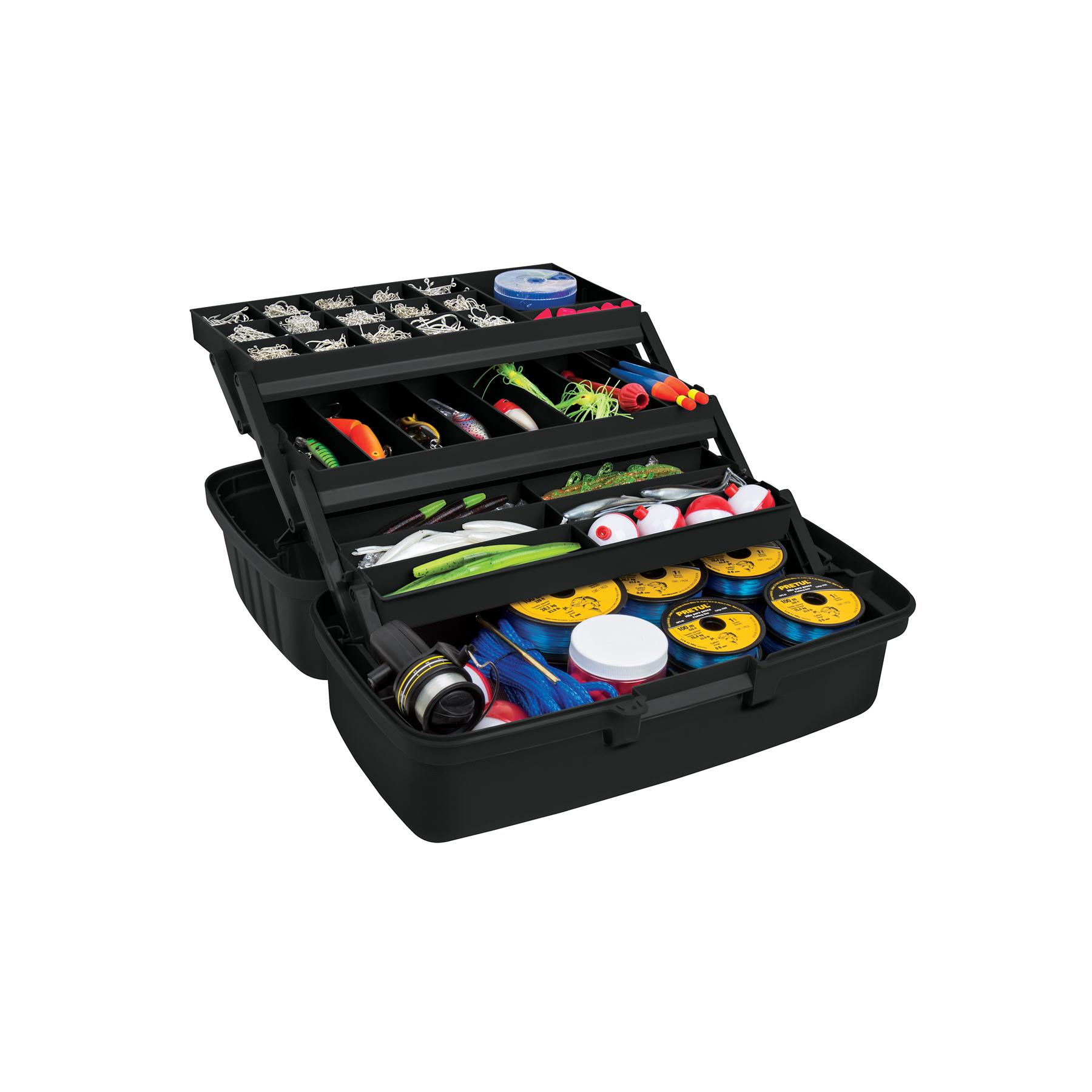 "CAJA PARA PESCA DE 16"" CON 3 BANDEJAS DESLIZABLES, TRUPER"