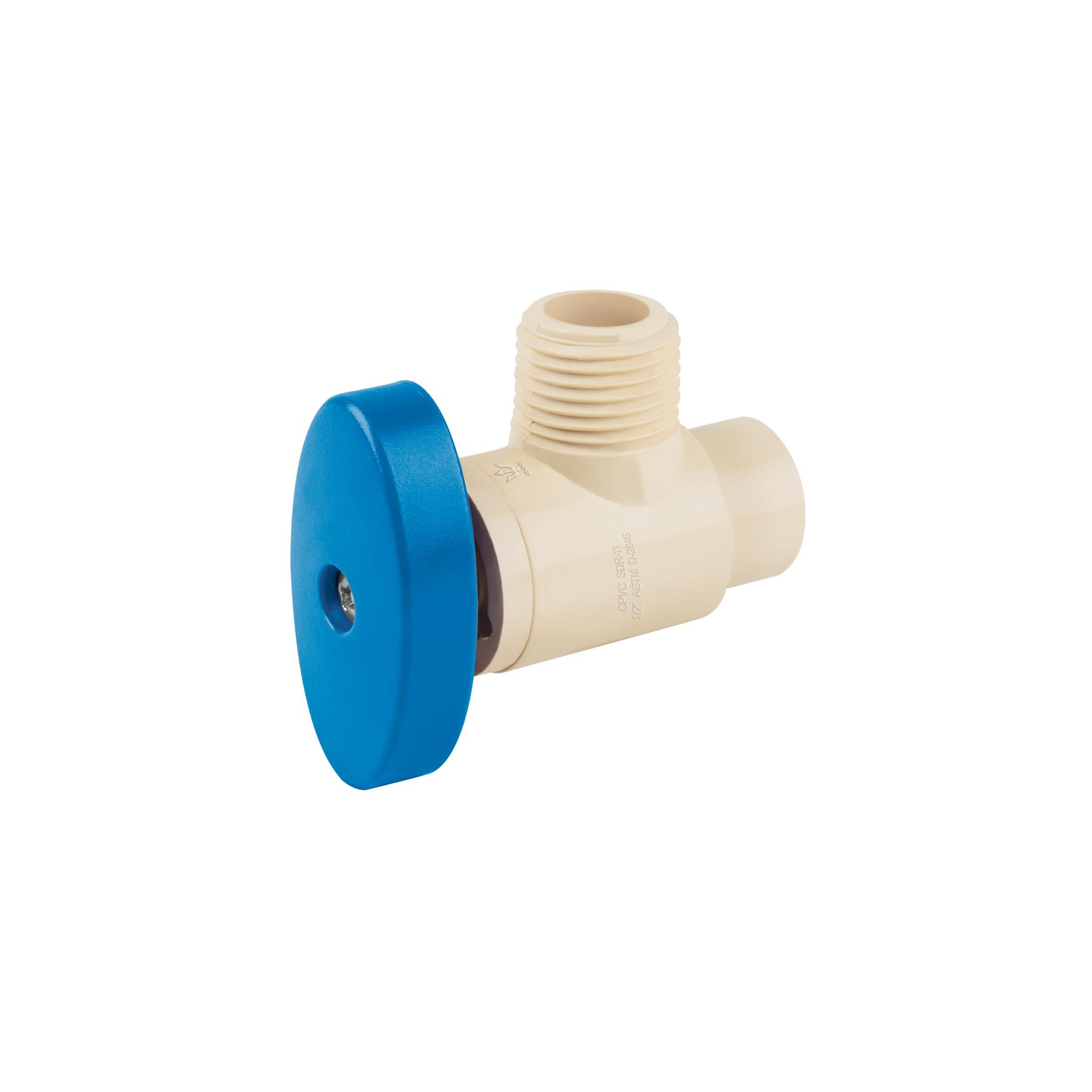 "LLAVE ANGULAR DE CPVC, 1/2"""