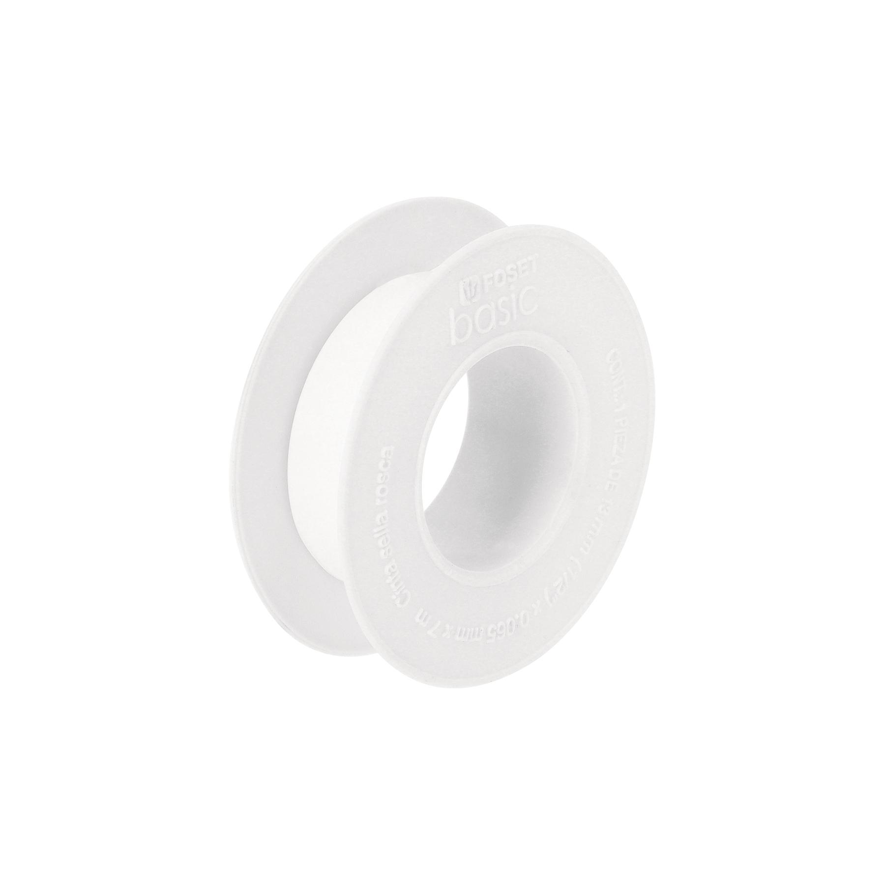 CINTA SELLA ROSCAS 1/2' X 7 M, USO GENERAL, FOSET BASIC