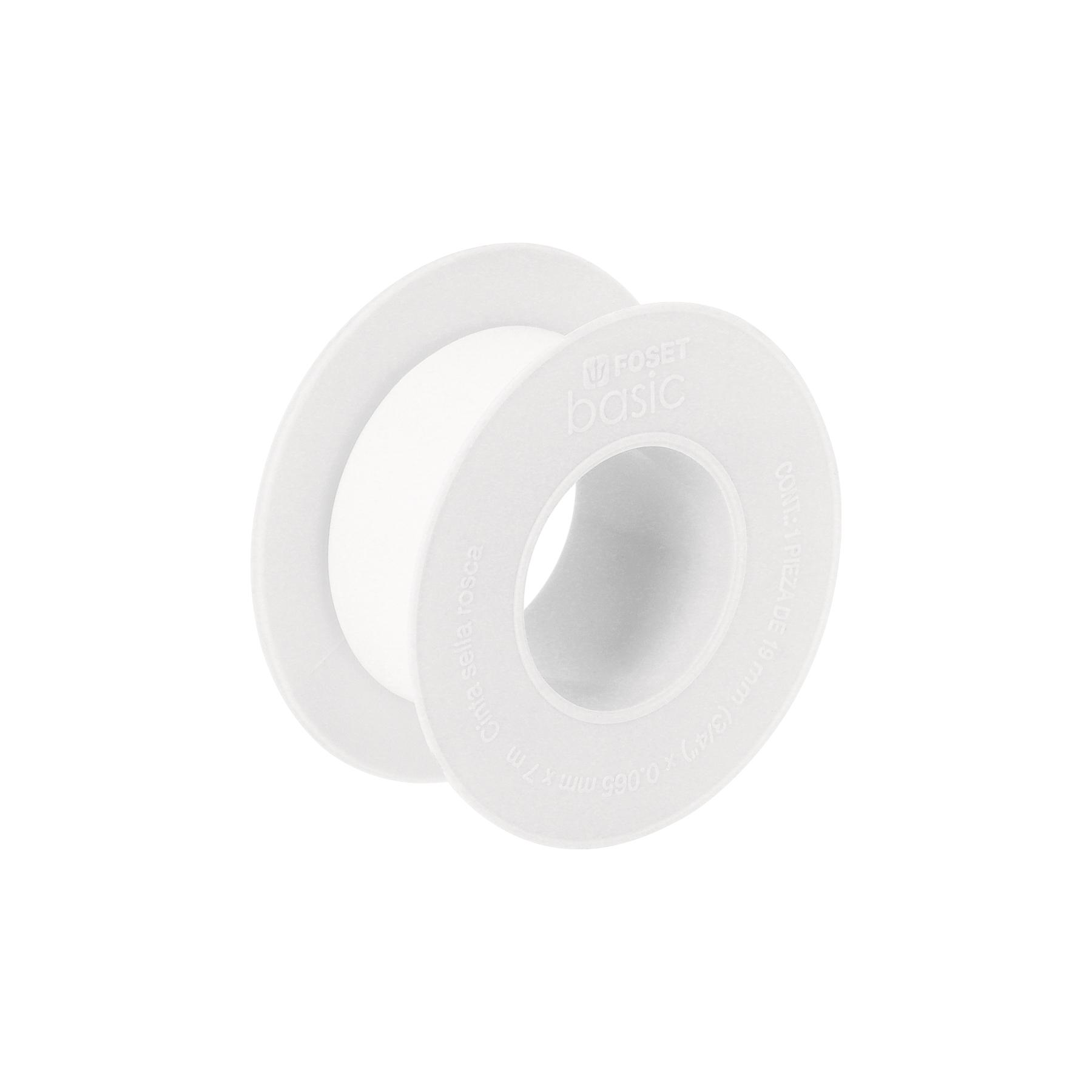 CINTA SELLA ROSCAS 3/4' X 7 M, USO GENERAL, FOSET BASIC