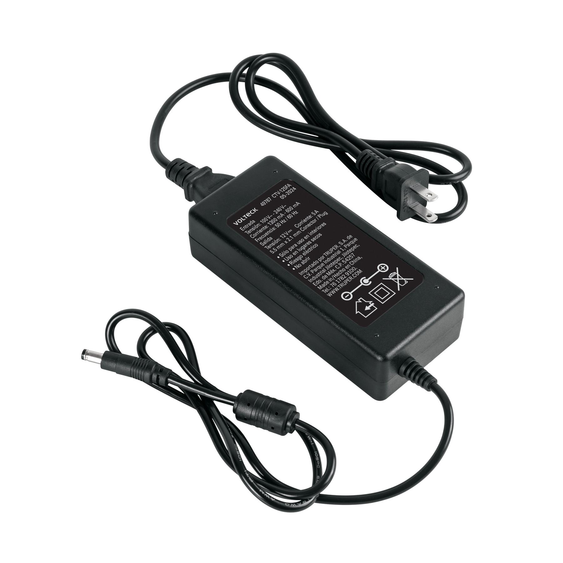 FUENTE DE ALIMENTACIÓN 12V 5A PARA CCTV