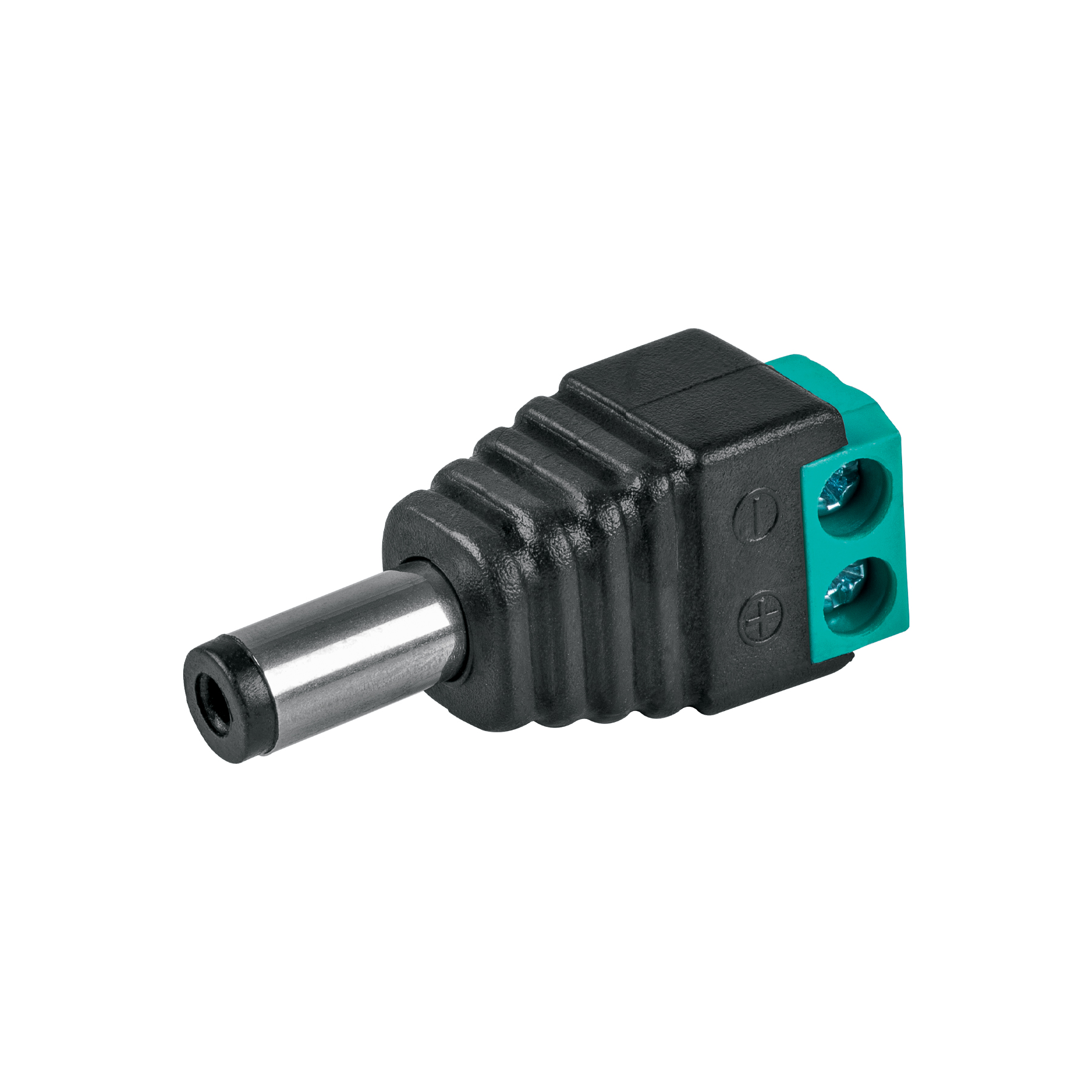 CONECTOR DE ENERGÍA PARA CCTV TIPO MACHO