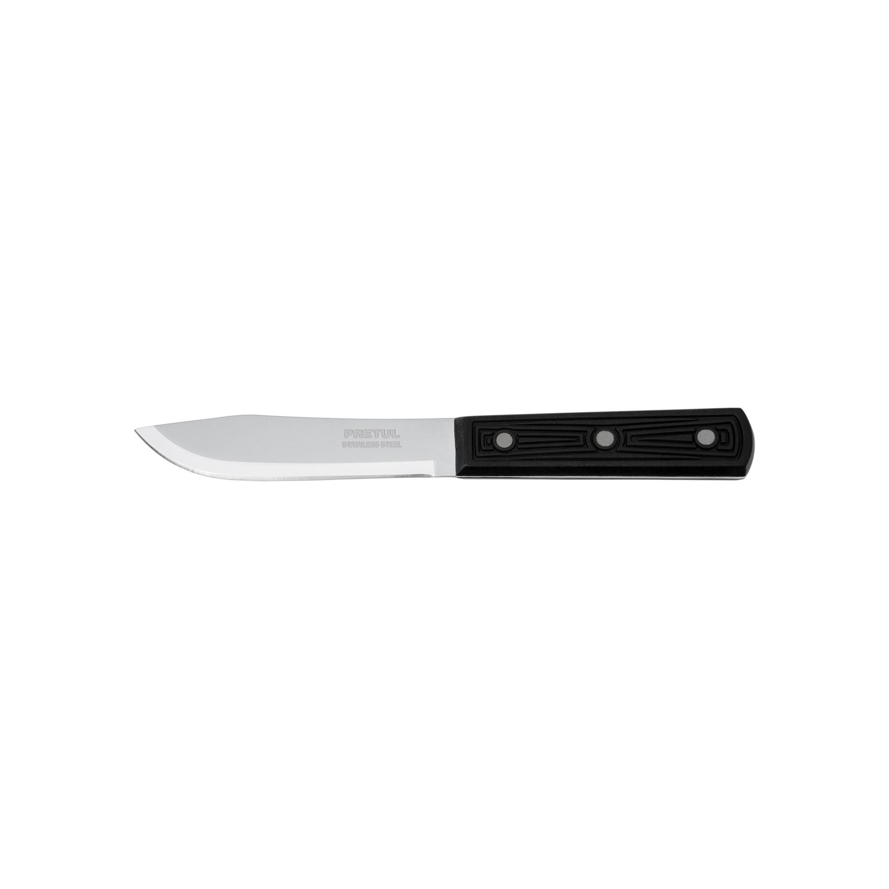 "CUCHILLO CEBOLLERO 5"" MANGO DE POLIPROPILENO, PRETUL"