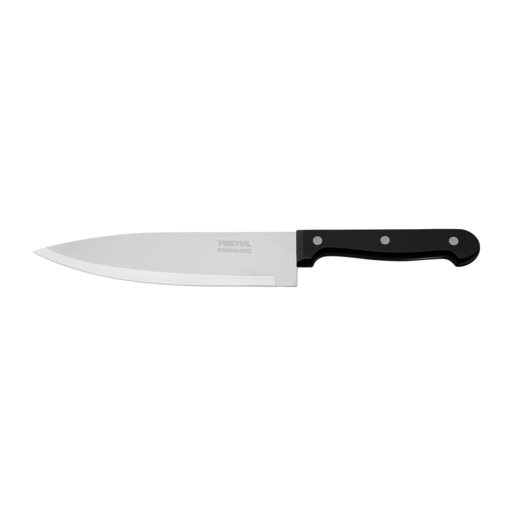 "CUCHILLO DE CHEF 7"" MANGO DE POLIPROPILENO, PRETUL"