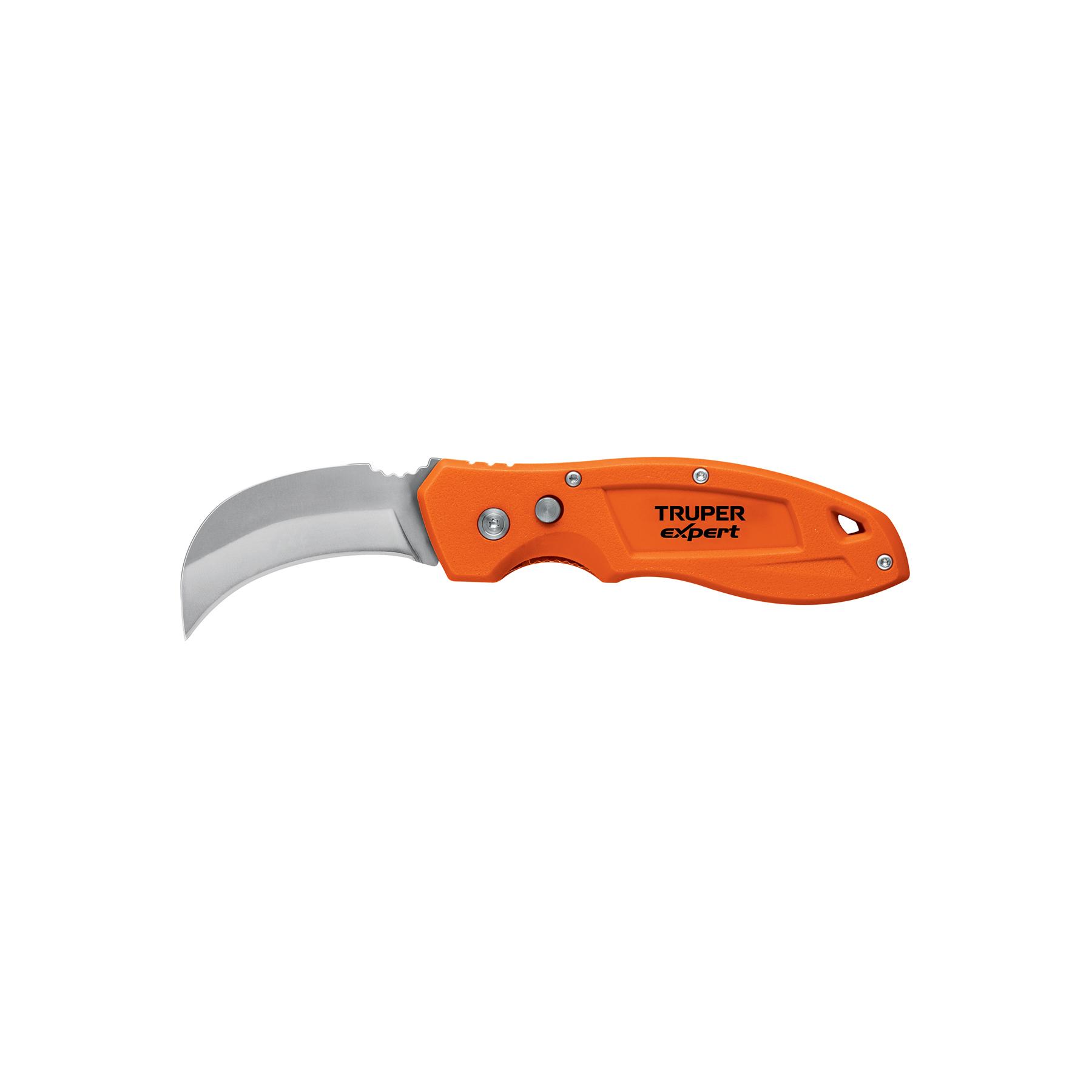 "CUCHILLO ABATIBLE 7"" PARA LINÓLEO CON MANGO DE NYLON, EXPERT"