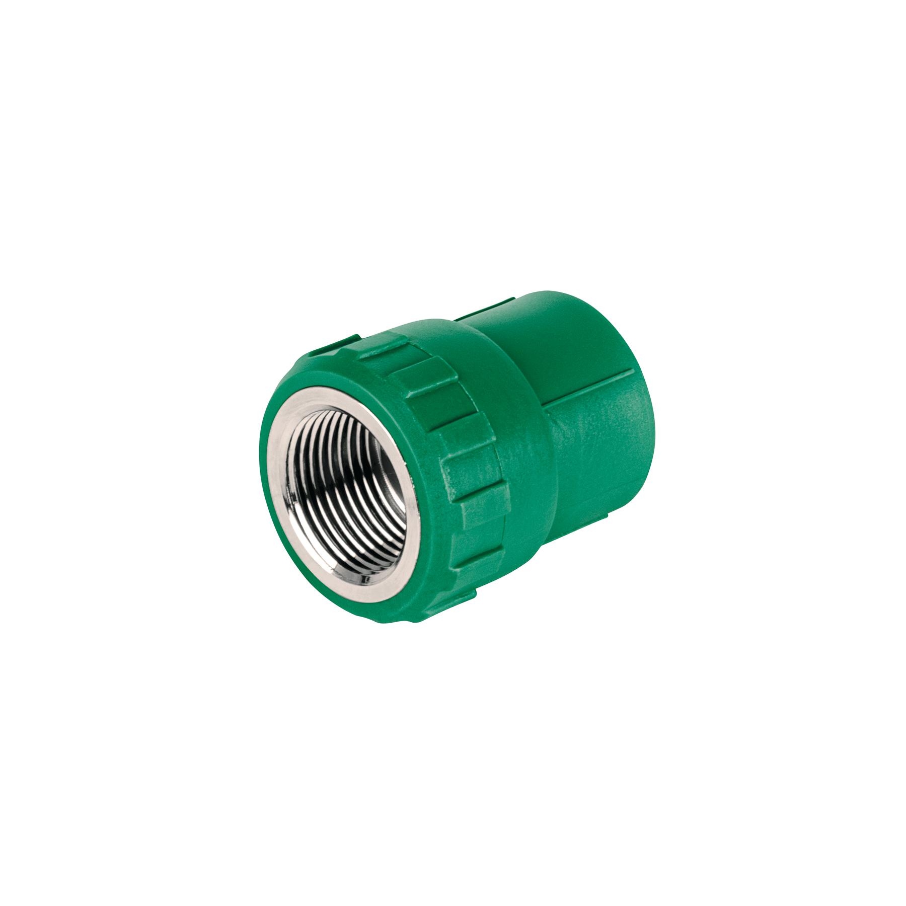 "CONECTOR HEMBRA DE LATÓN / PPR, 3/4"""