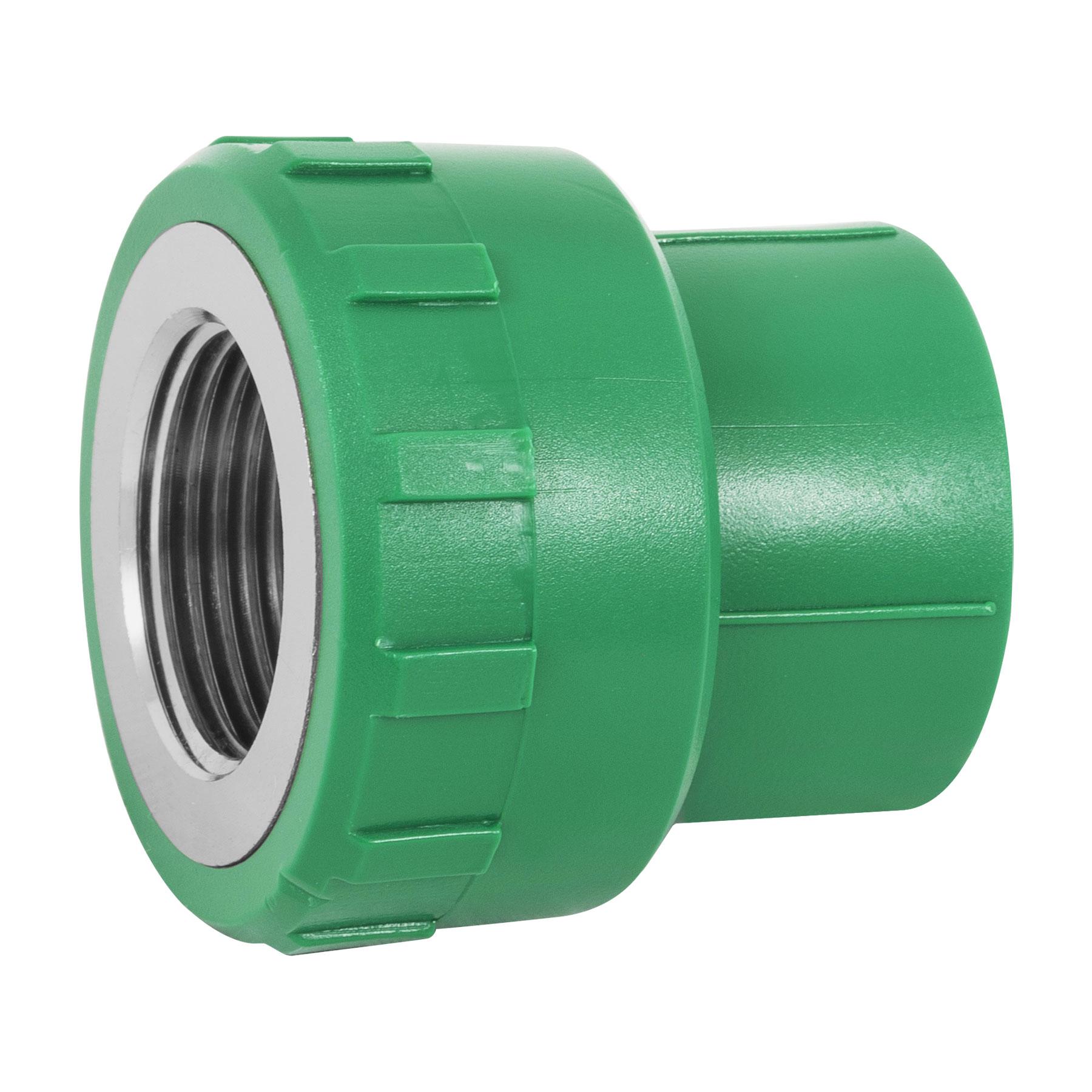 "CONECTOR HEMBRA DE LATÓN / PPR, 1"""