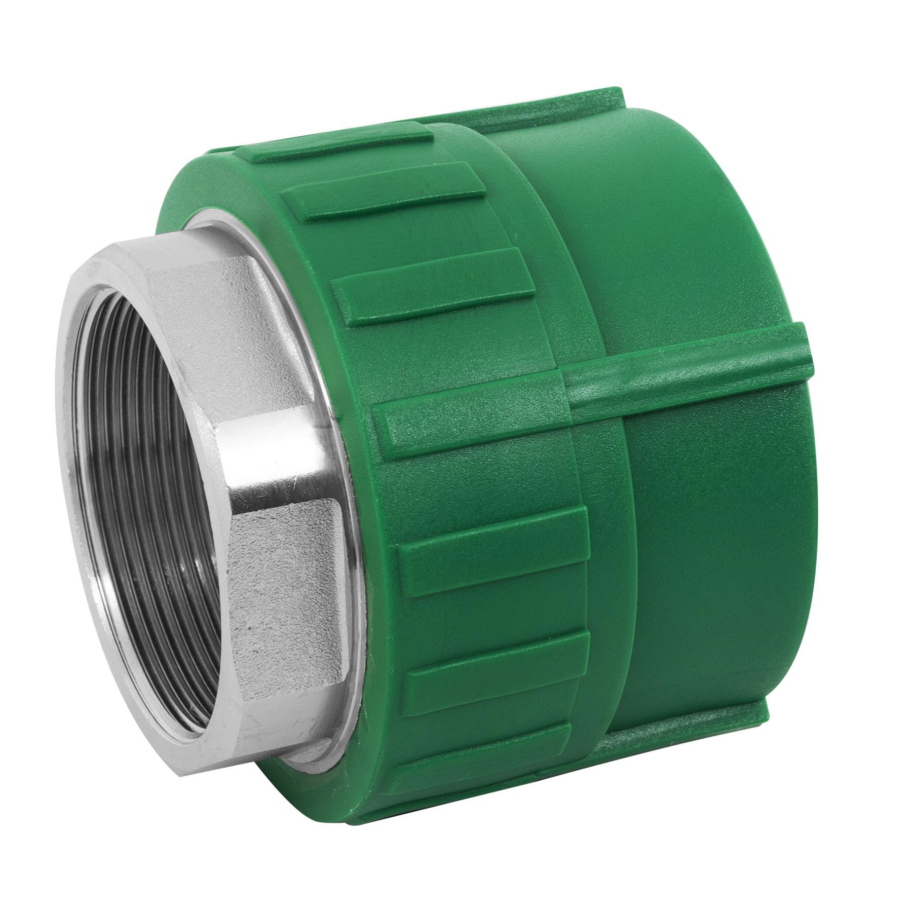"CONECTOR HEMBRA DE LATÓN / PPR, 2"""