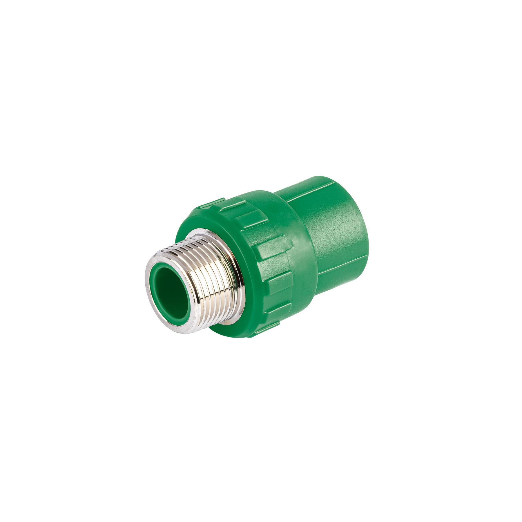 "CONECTOR MACHO DE LATÓN / PPR, 3/4"""