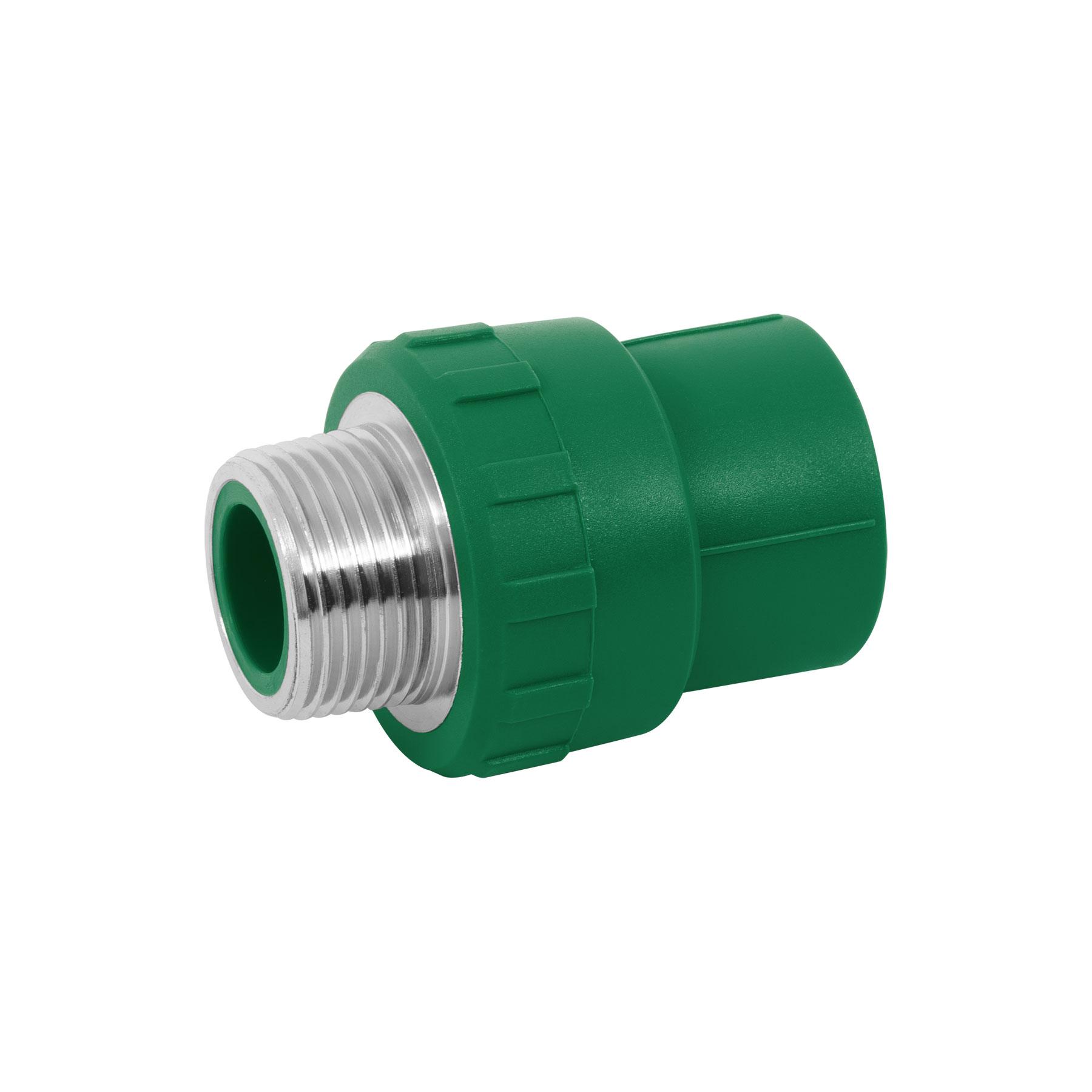 "CONECTOR MACHO DE LATÓN / PPR, 1"""