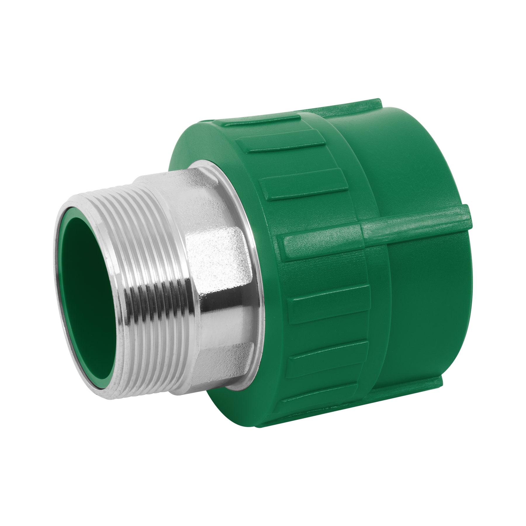 "CONECTOR MACHO DE LATÓN / PPR, 2"""
