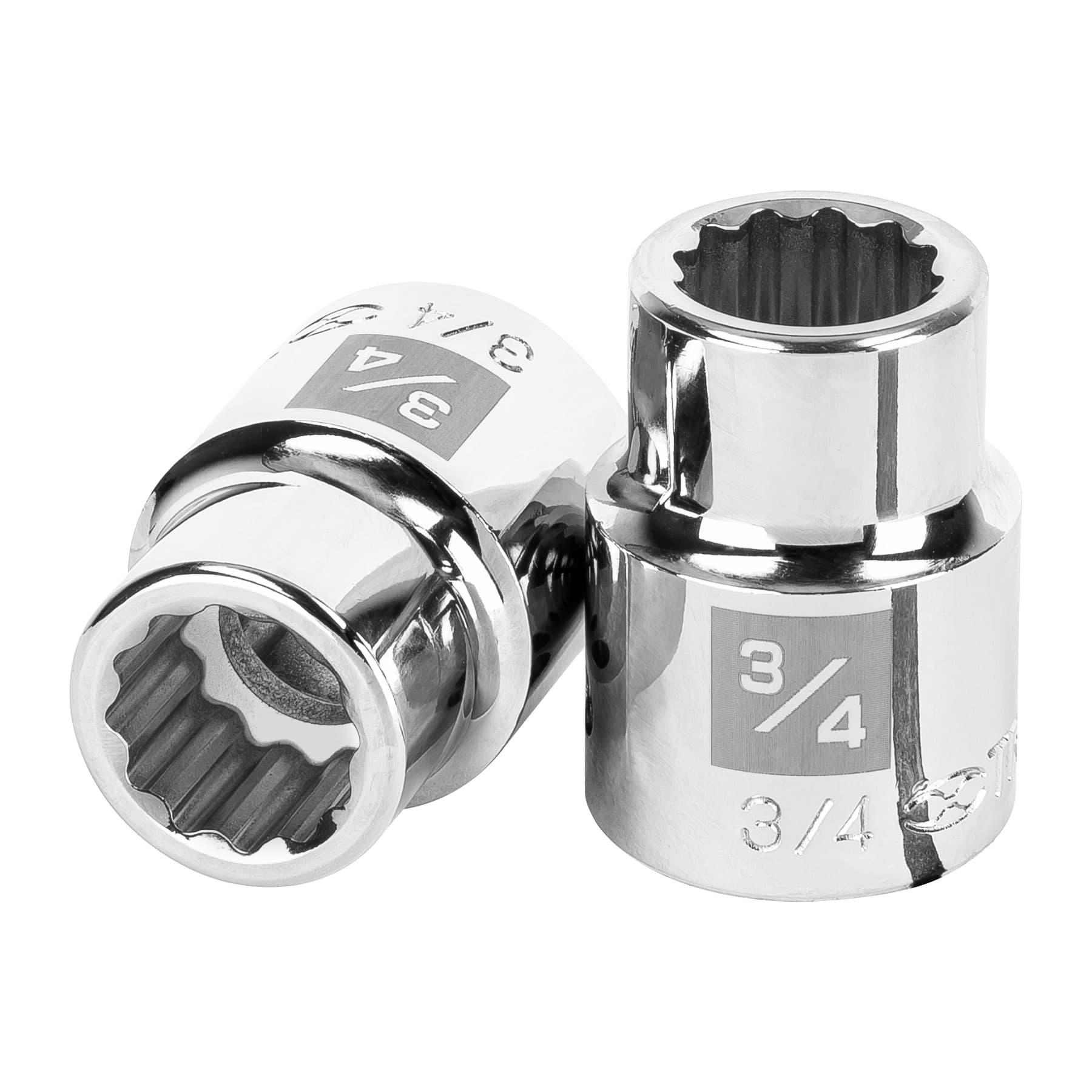 "DADO DE 3/4"", 12 PUNTAS, CUADRO 3/4"", TRUPER"