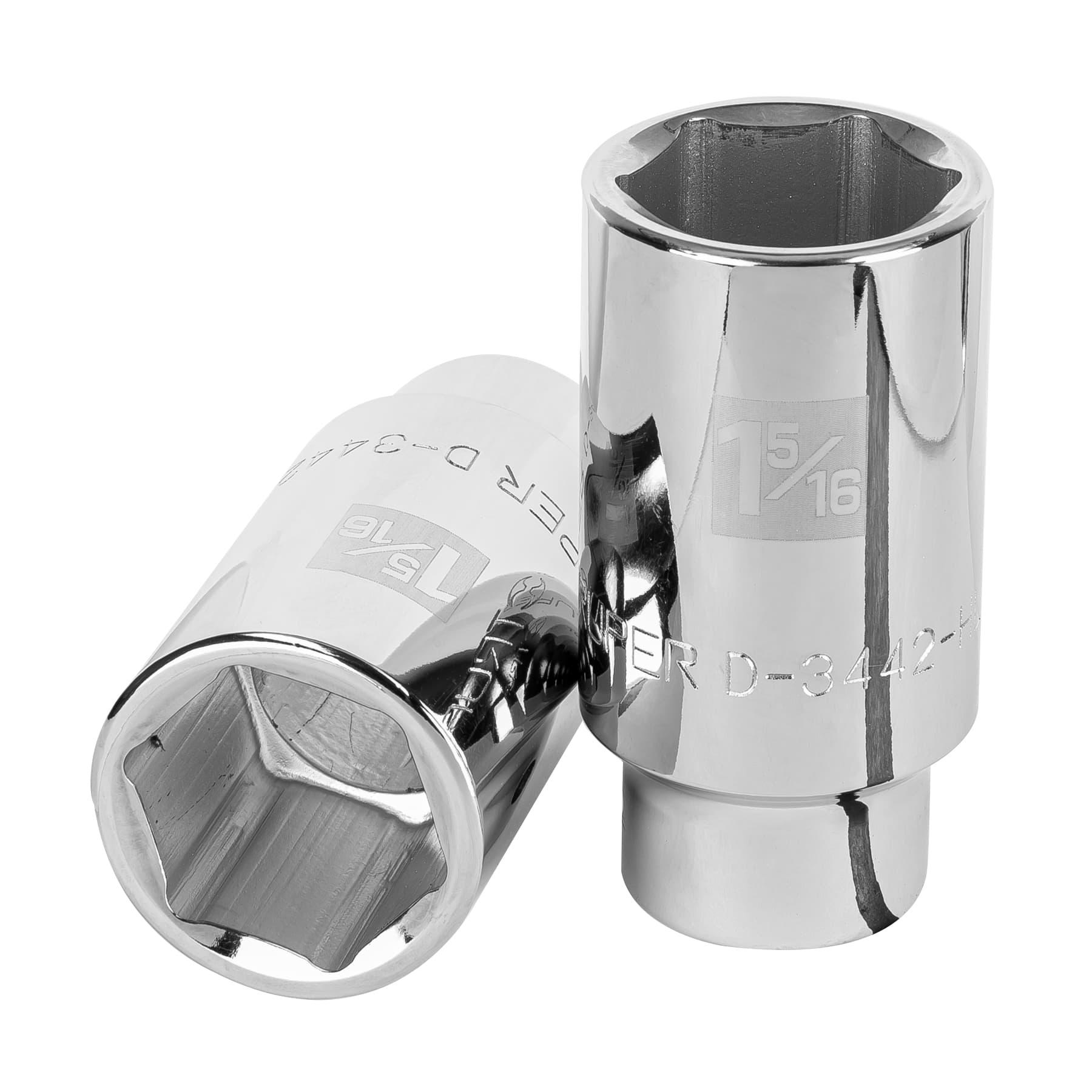 "DADO LARGO DE 1-5/16"", 6 PUNTAS, CUADRO 3/4"", TRUPER"