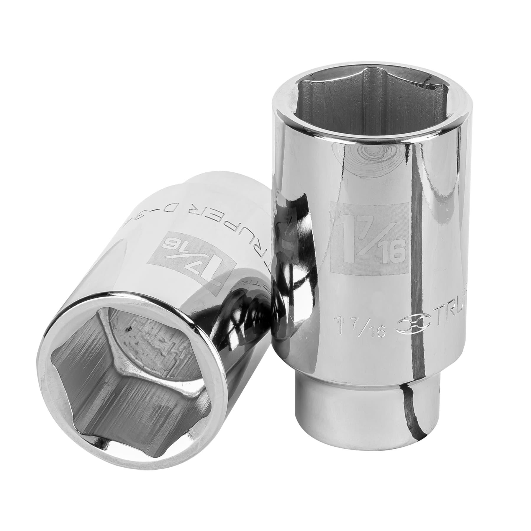"DADO LARGO DE 1-7/16"", 6 PUNTAS, CUADRO 3/4"", TRUPER"