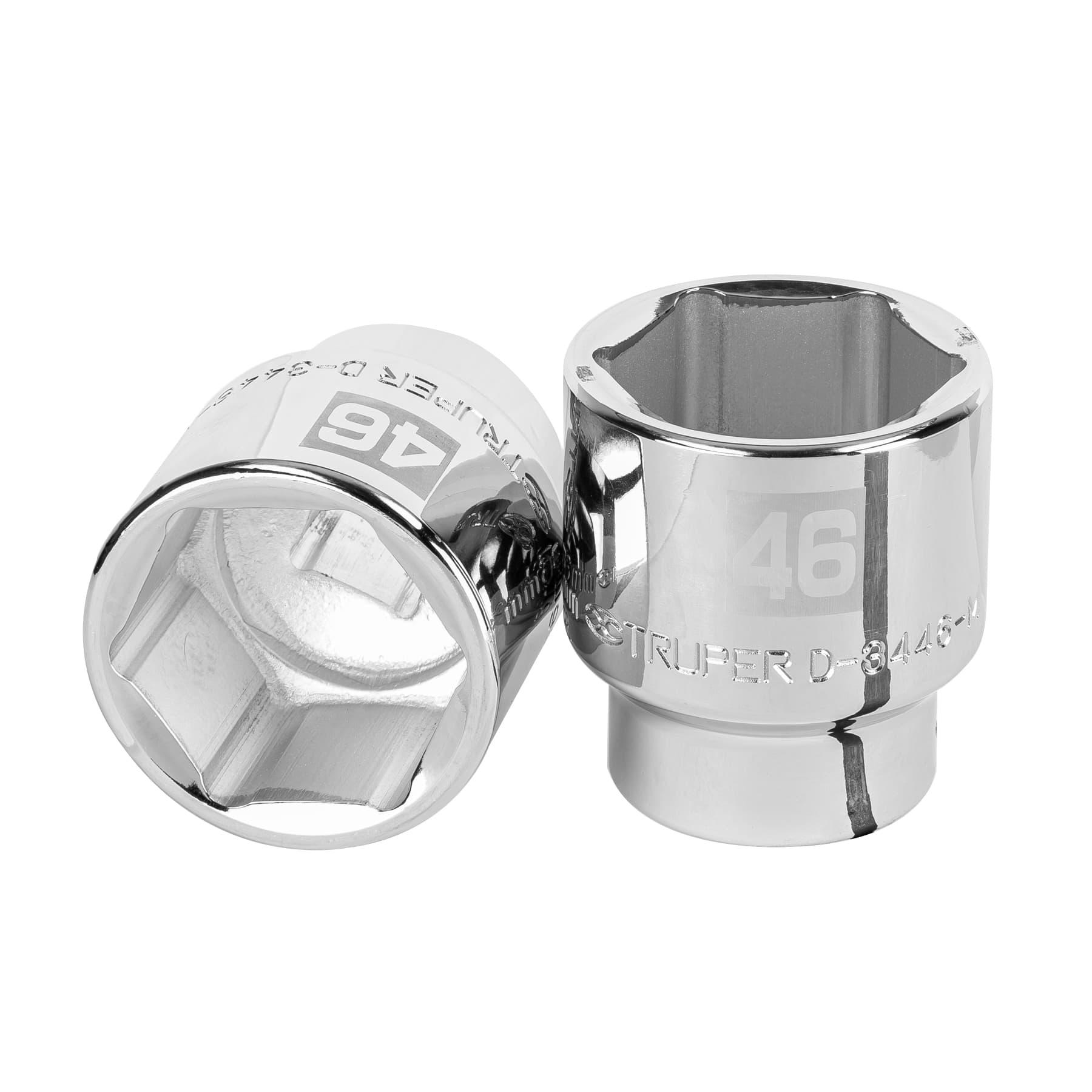 "DADO DE 46 MM, 6 PUNTAS, CUADRO 3/4"", TRUPER"