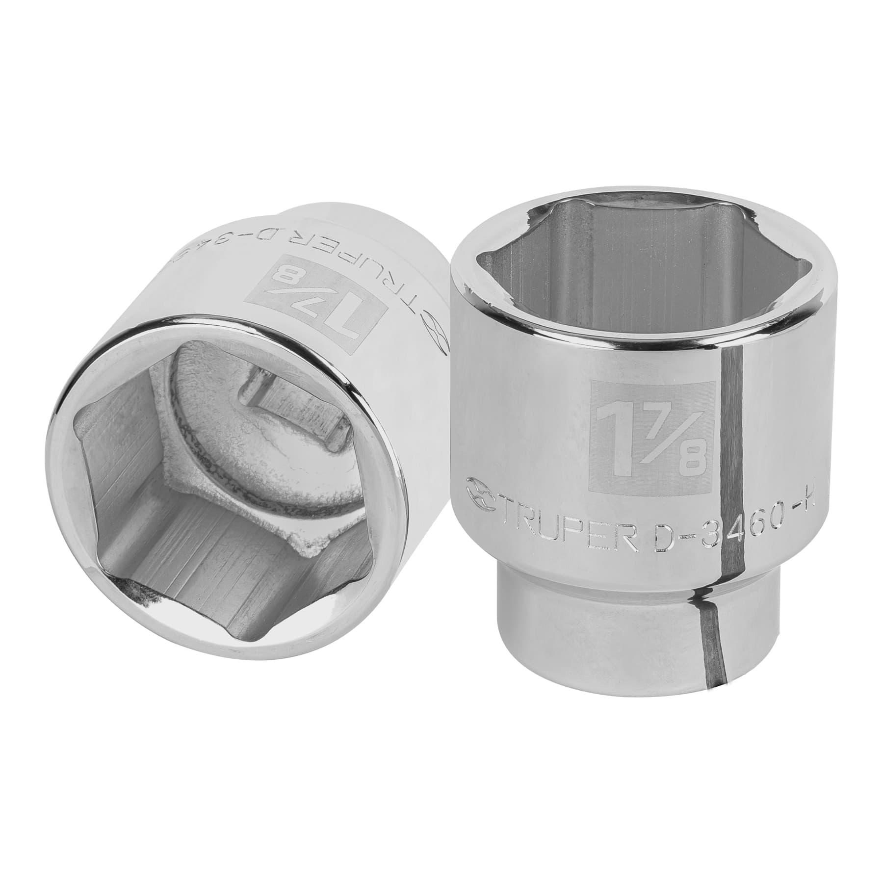 "DADO DE 1-7/8"", 6 PUNTAS, CUADRO 3/4"", TRUPER"