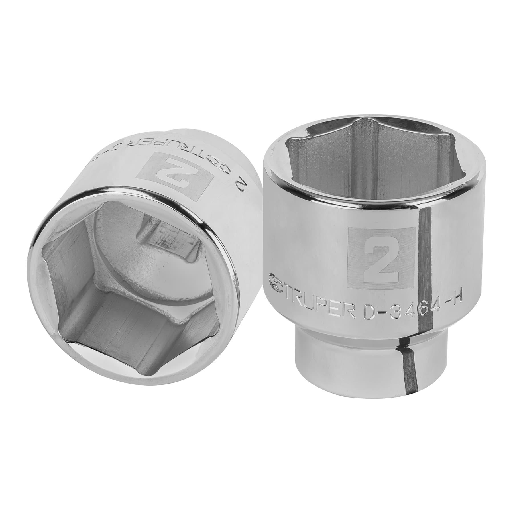 "DADO DE 2"", 6 PUNTAS, CUADRO 3/4"", TRUPER"