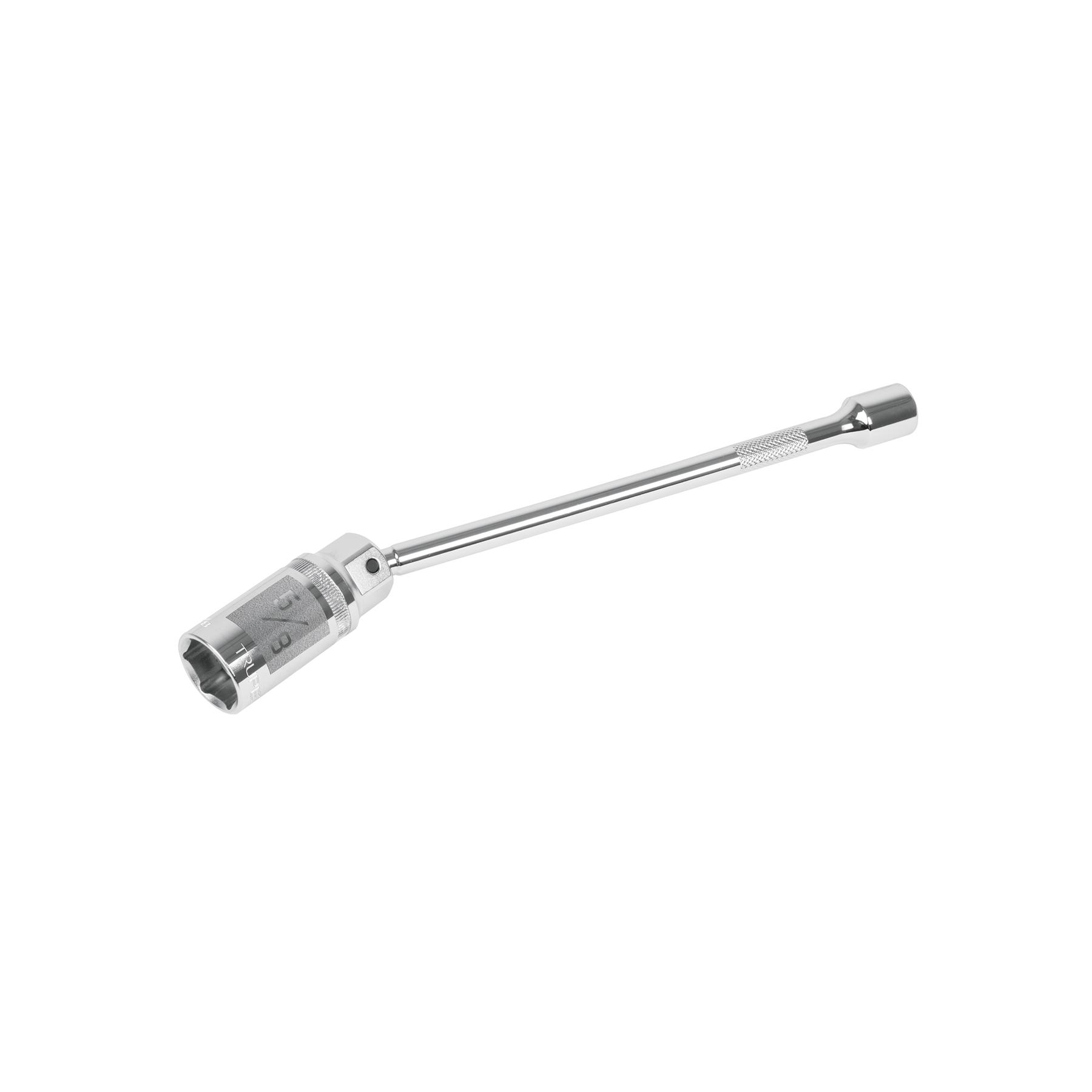 "DADO P/BUJÍAS CUADRO 3/8"" ARTICULADO 5/8"", EXTENSIÓN 10"""