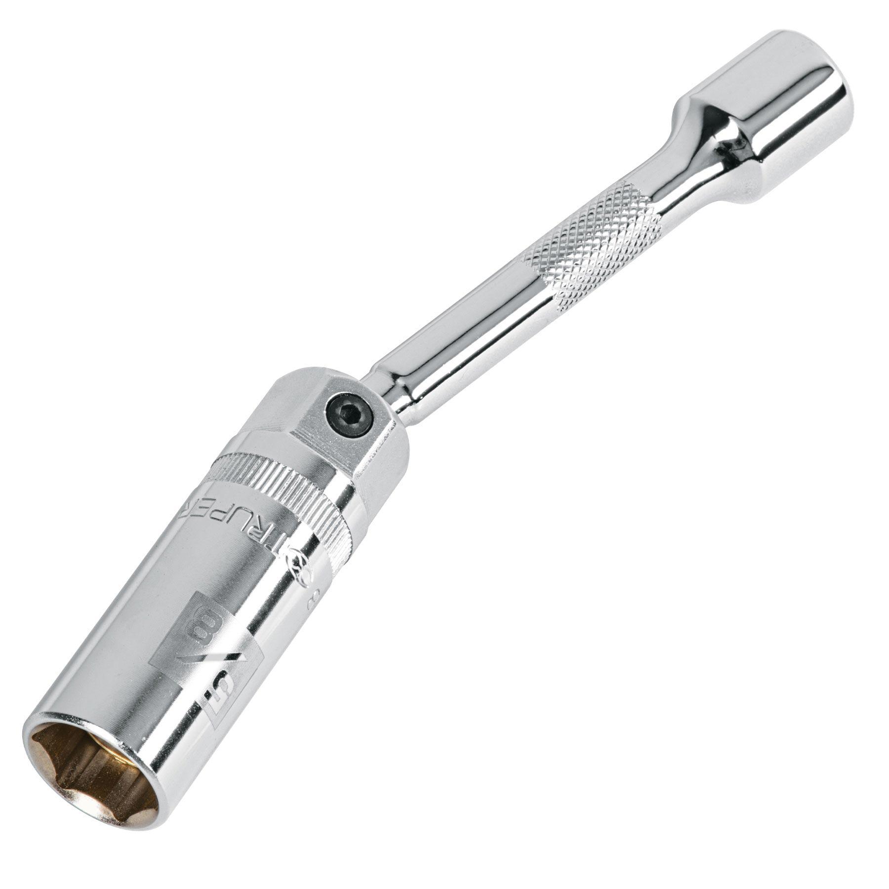 "DADO P/BUJÍAS CUADRO 3/8"" ARTICULADO 5/8"", EXTENSIÓN 6"""