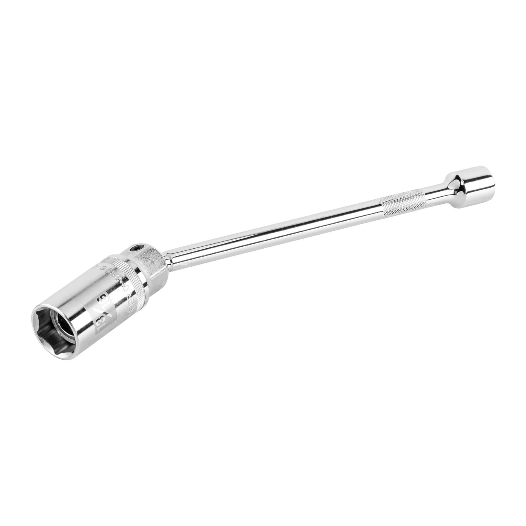 "DADO P/BUJÍAS CUADRO 3/8"" ARTICULADO 13/16"", EXTENSIÓN 10"""