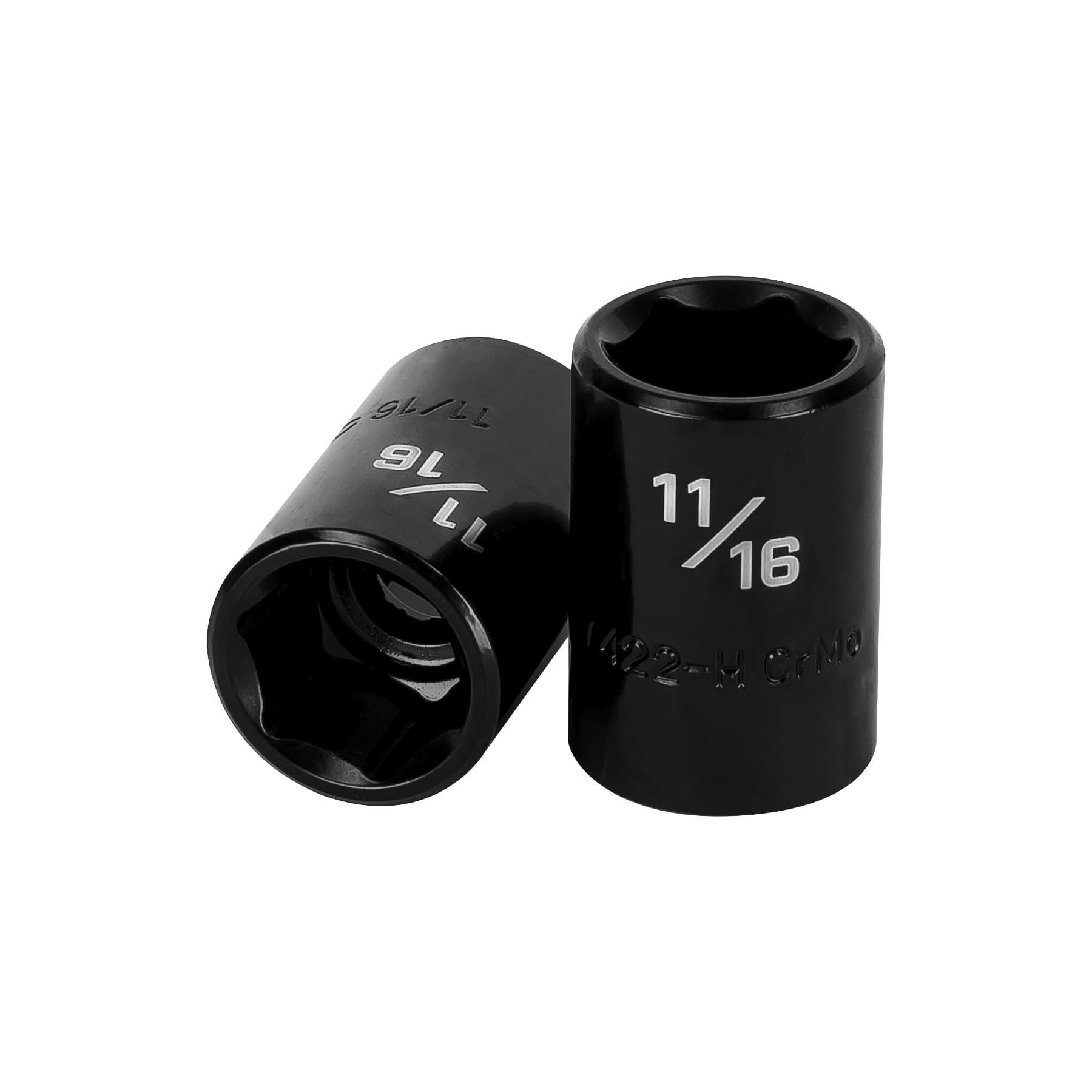 "DADO DE IMPACTO DE 11/16"", 6 PUNTAS, CUADRO 1/2"", TRUPER"
