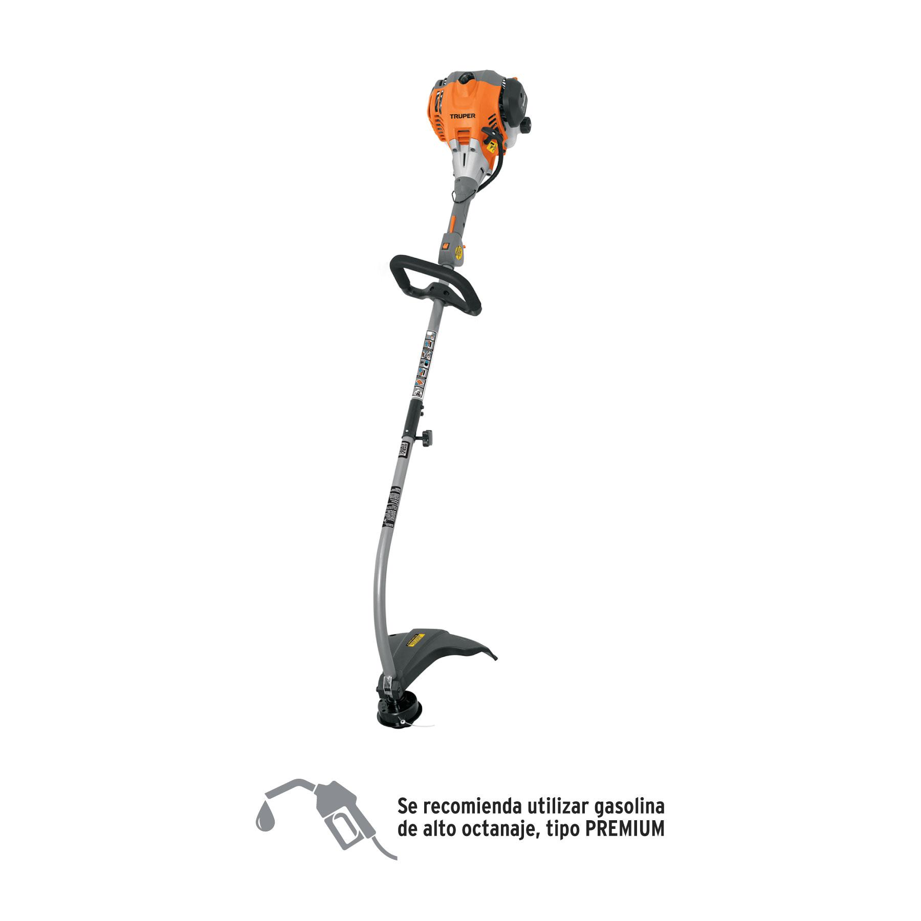"DESBROZADORA A GASOLINA 26CC MANGO TIPO ""D"", 17""CORTE, CURVA"