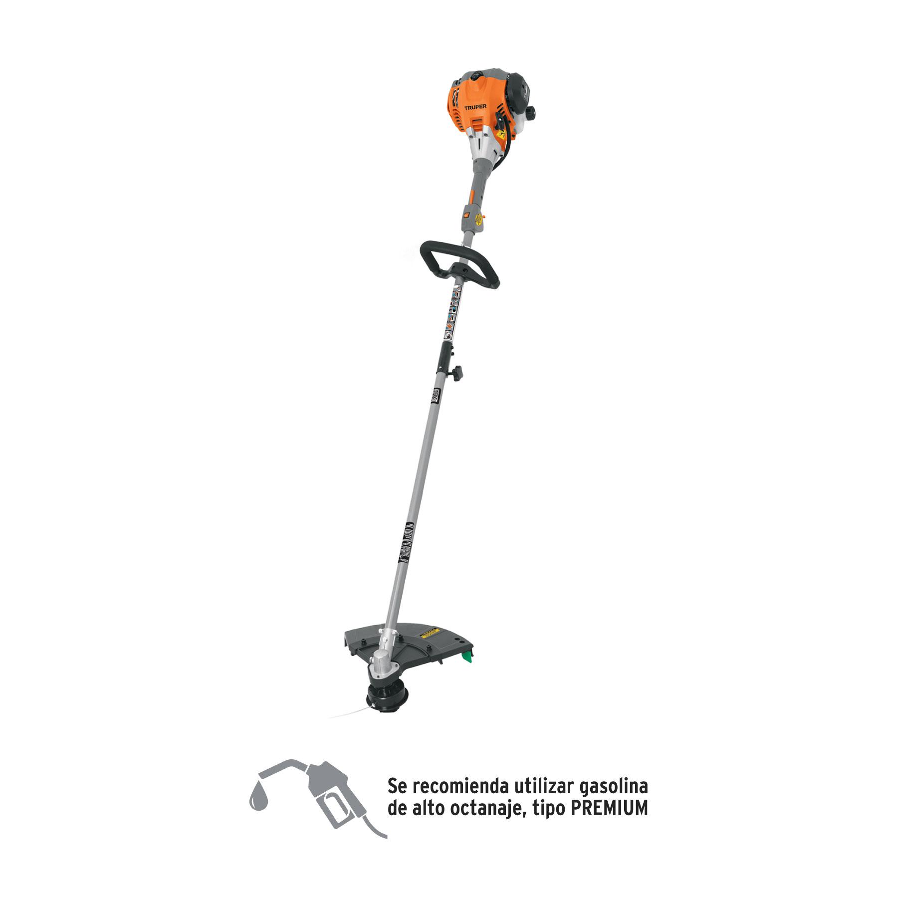 "DESBROZADORA A GASOLINA 30CC MANGO TIPO ""D"", 17""CORTE, RECTA"