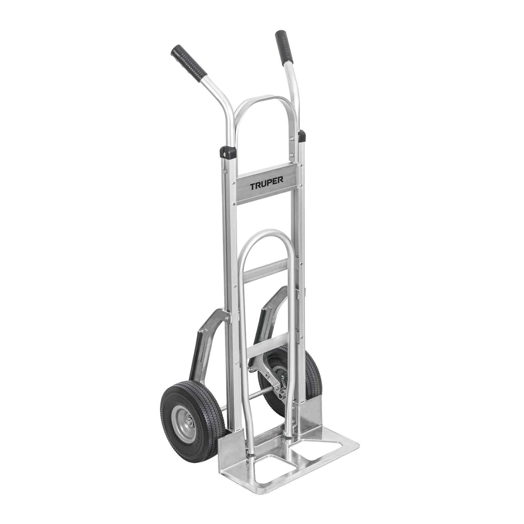 DIABLO DE CARGA DE ALUMINIO 250 KG CON EXTENSIÓN DE BASE