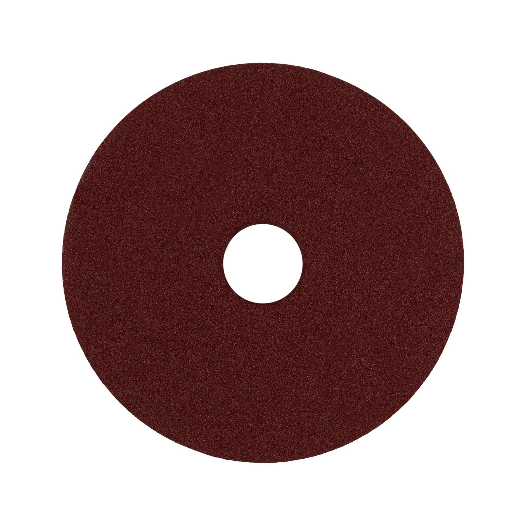 "DISCO DE LIJA 4-1/2"" CON RESPALDO DE FIBRA, GRANO 80, TRUPER"
