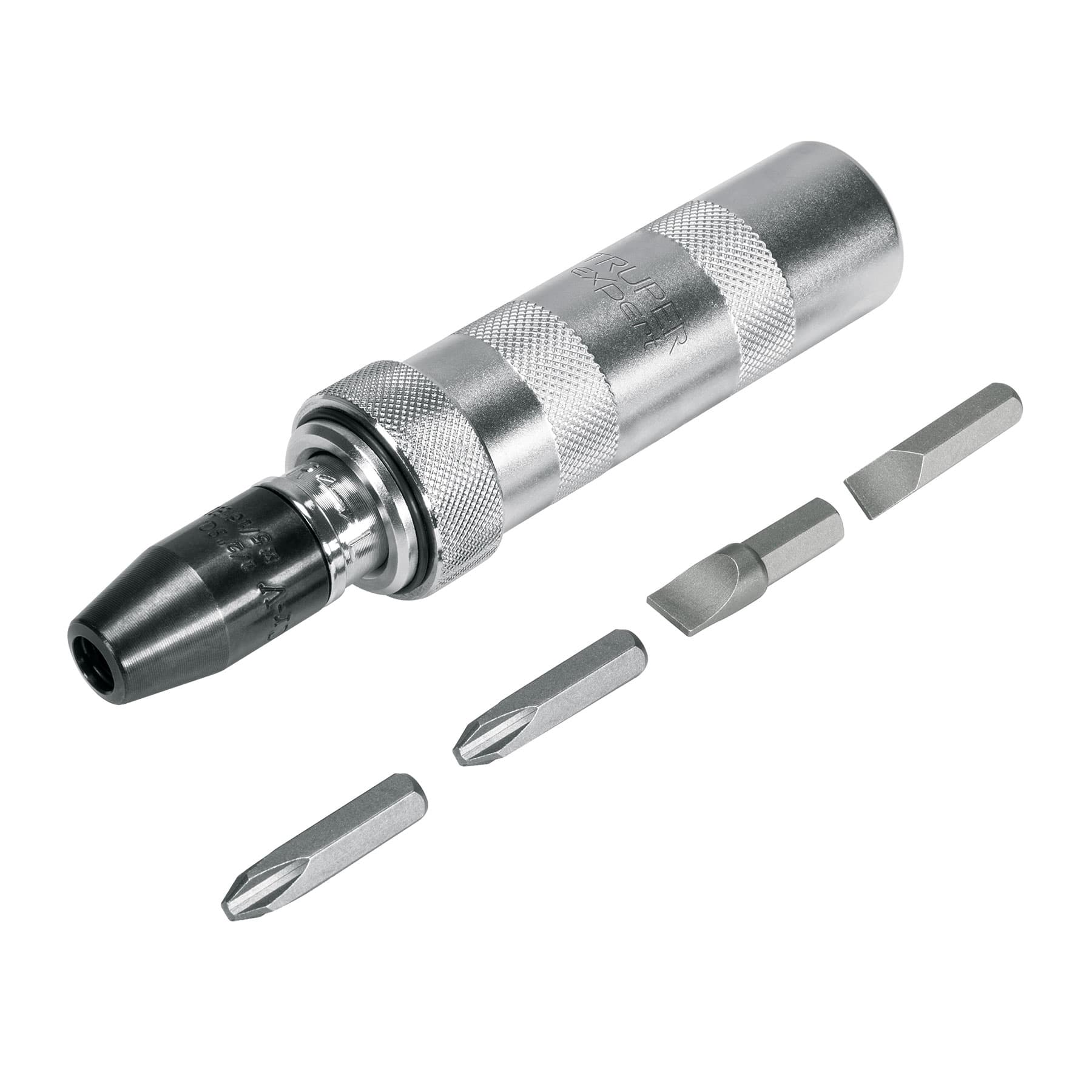 DESARMADOR DE IMPACTO CON 4 PUNTAS DE ACERO S2 3/8', EXPERT