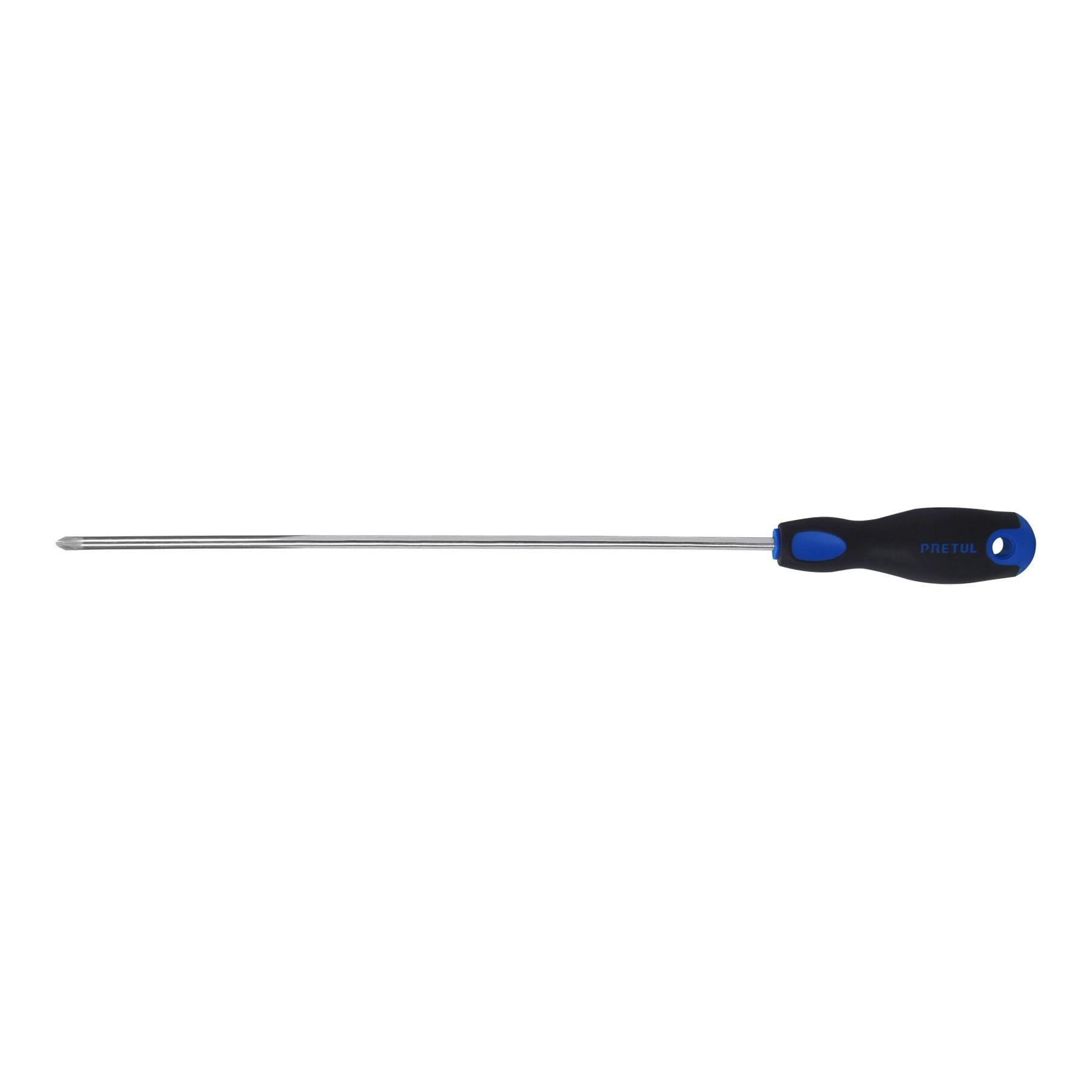 "DESARMADOR DE CRUZ 1/4"" X 12"" MANGO COMFORT GRIP, PRETUL"