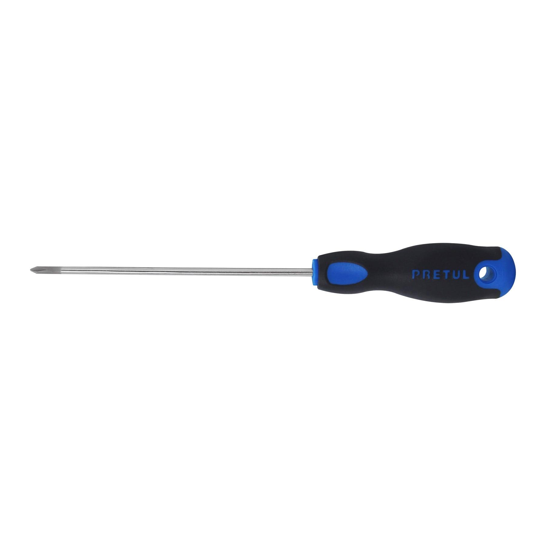 "DESARMADOR DE CRUZ 1/8"" X 6"" MANGO COMFORT GRIP, PRETUL"