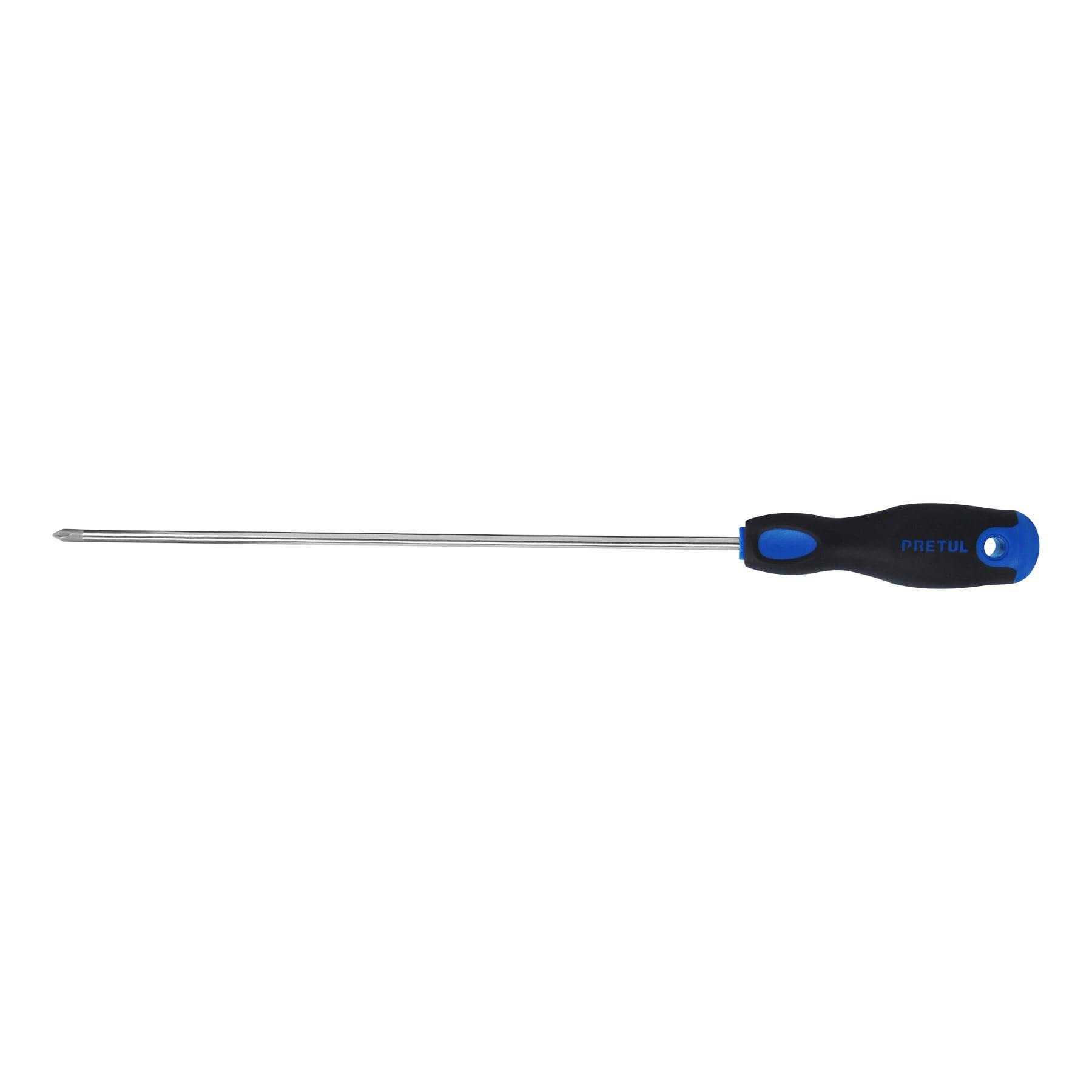 "DESARMADOR DE CRUZ 3/16"" X 10"" MANGO COMFORT GRIP, PRETUL"