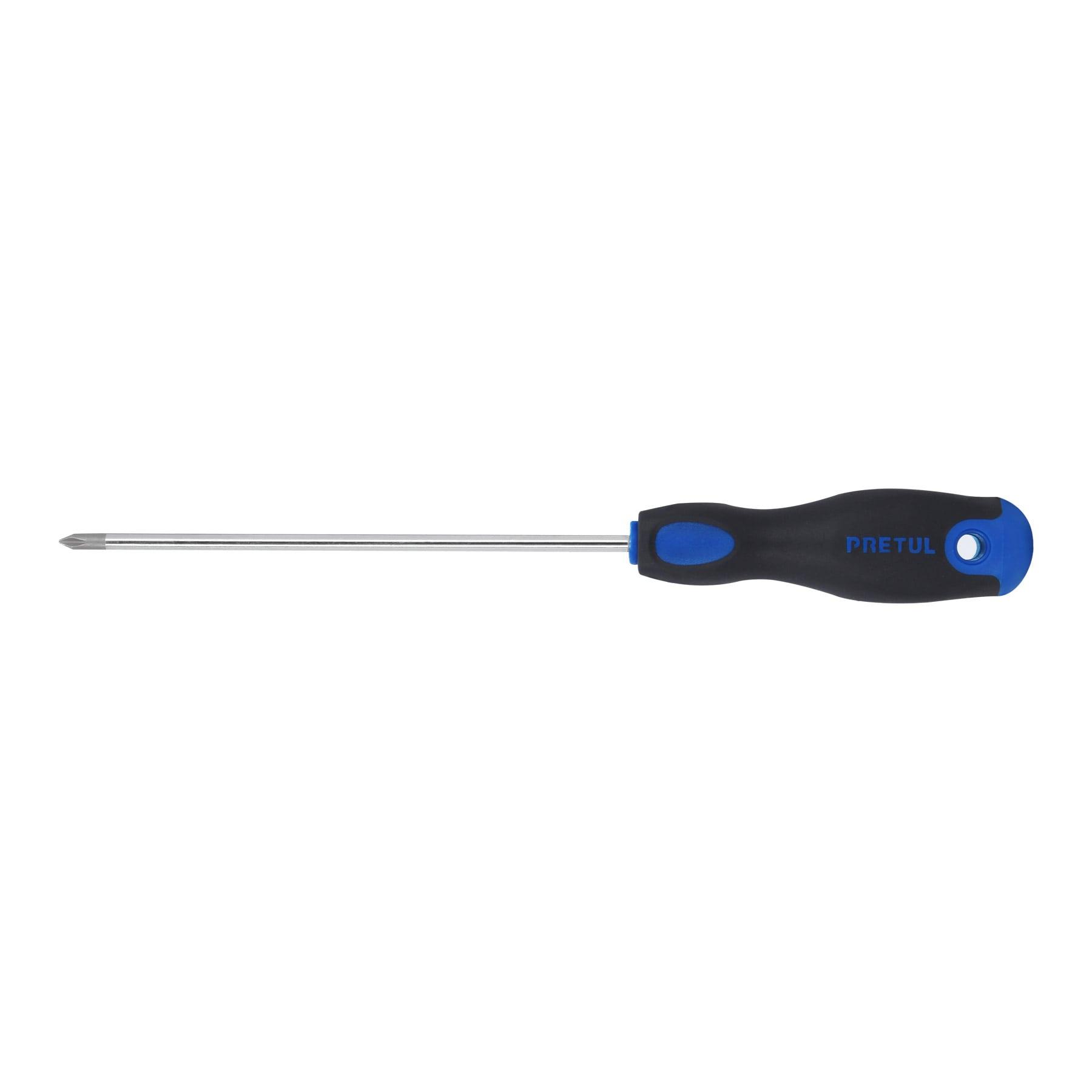 "DESARMADOR DE CRUZ 3/16"" X 6"" MANGO COMFORT GRIP, PRETUL"