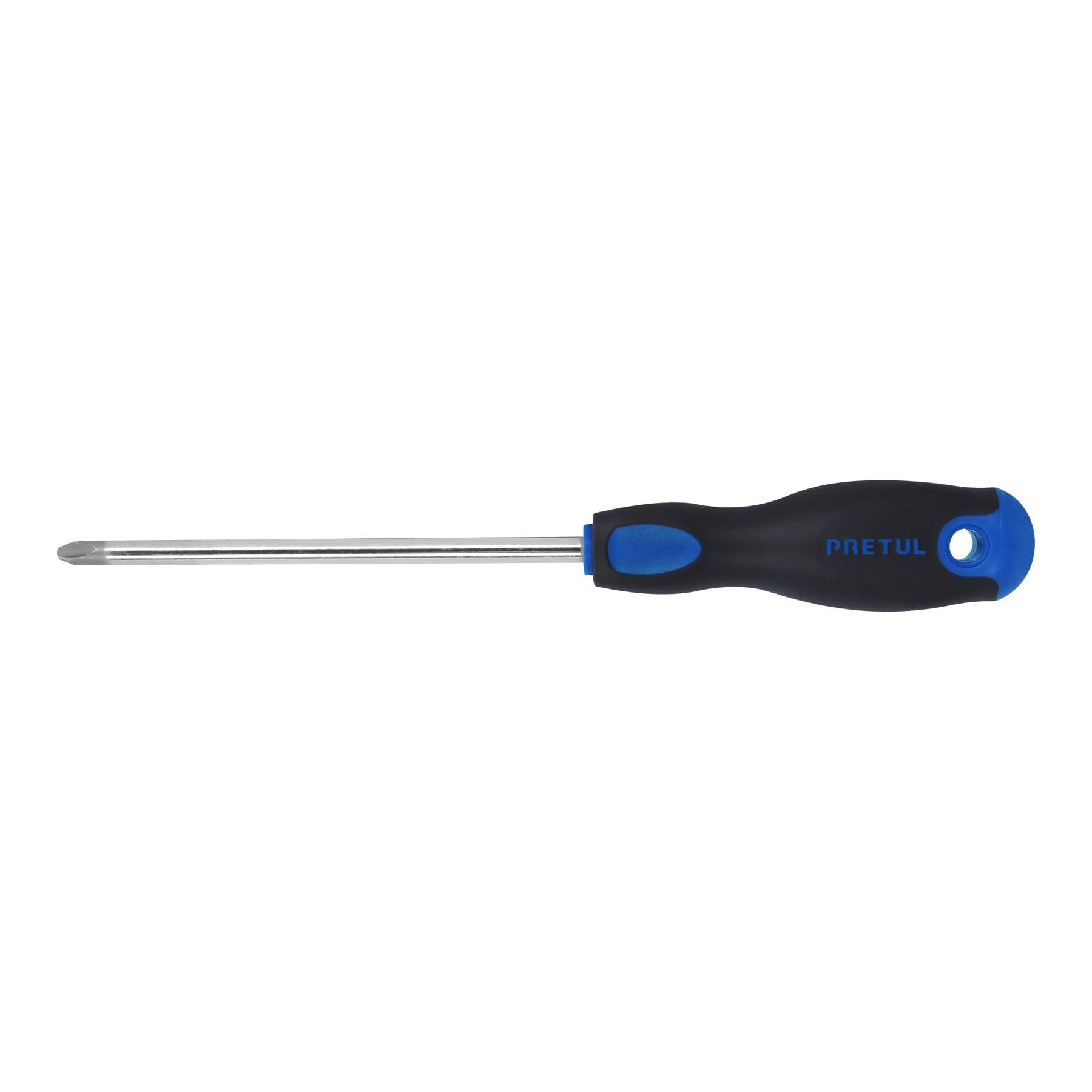 "DESARMADOR DE CRUZ 5/16"" X 6"" MANGO COMFORT GRIP, PRETUL"