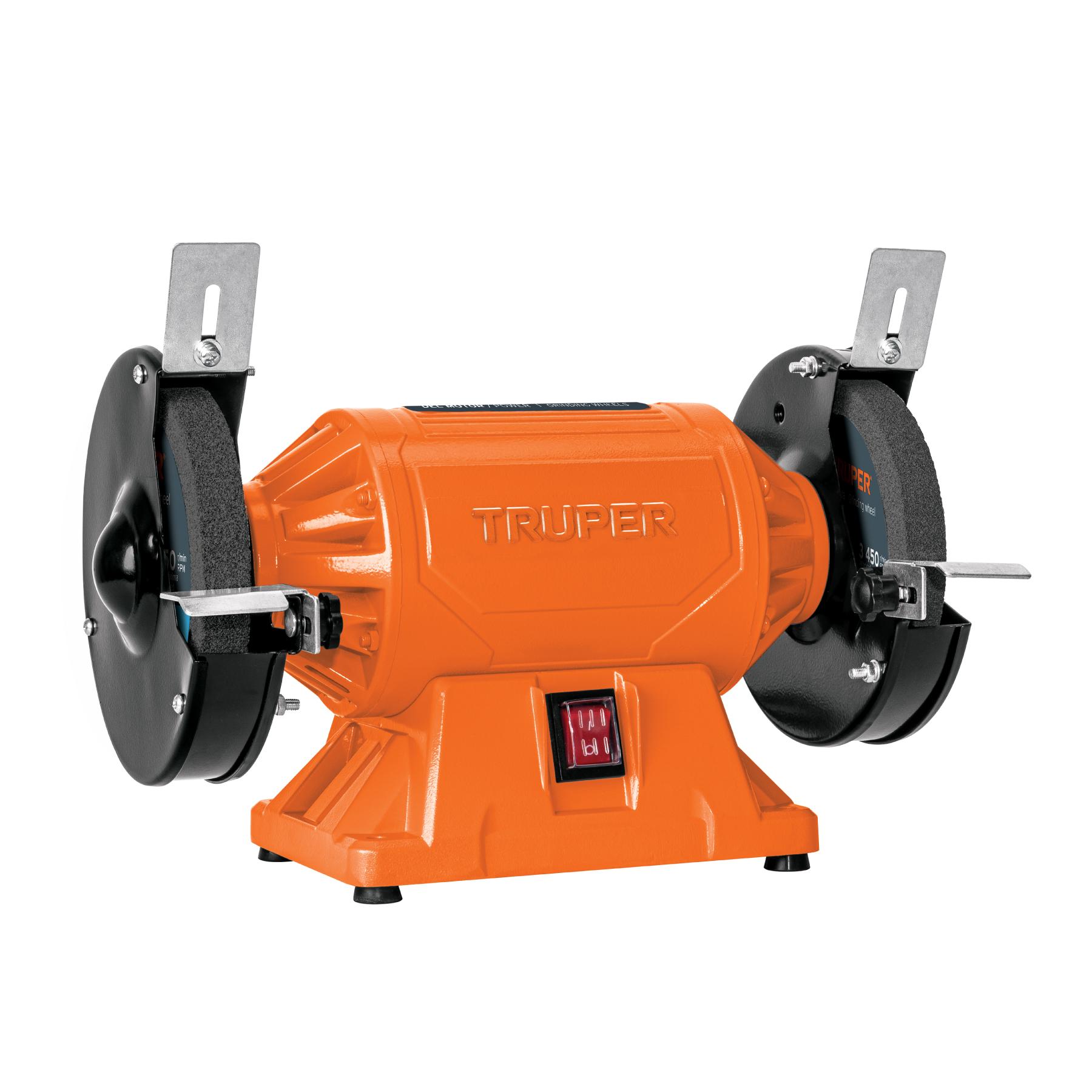 "ESMERIL DE BANCO DE 6"" DE 1/2 HP (370 W), TRUPER"
