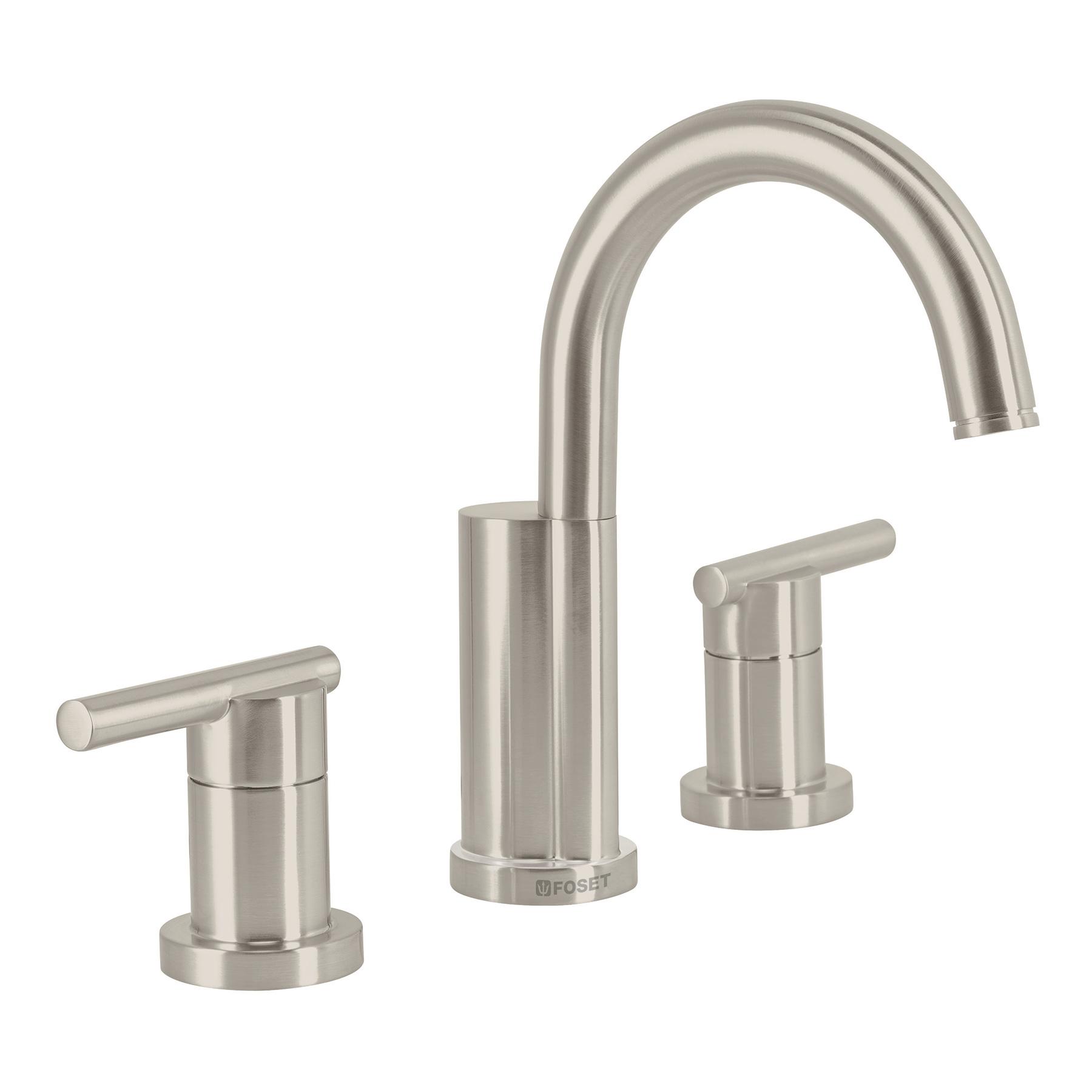 MEZCLADORA SATÍN PARA LAVABO CON TALADROS SEPARADOS, ELEMENT
