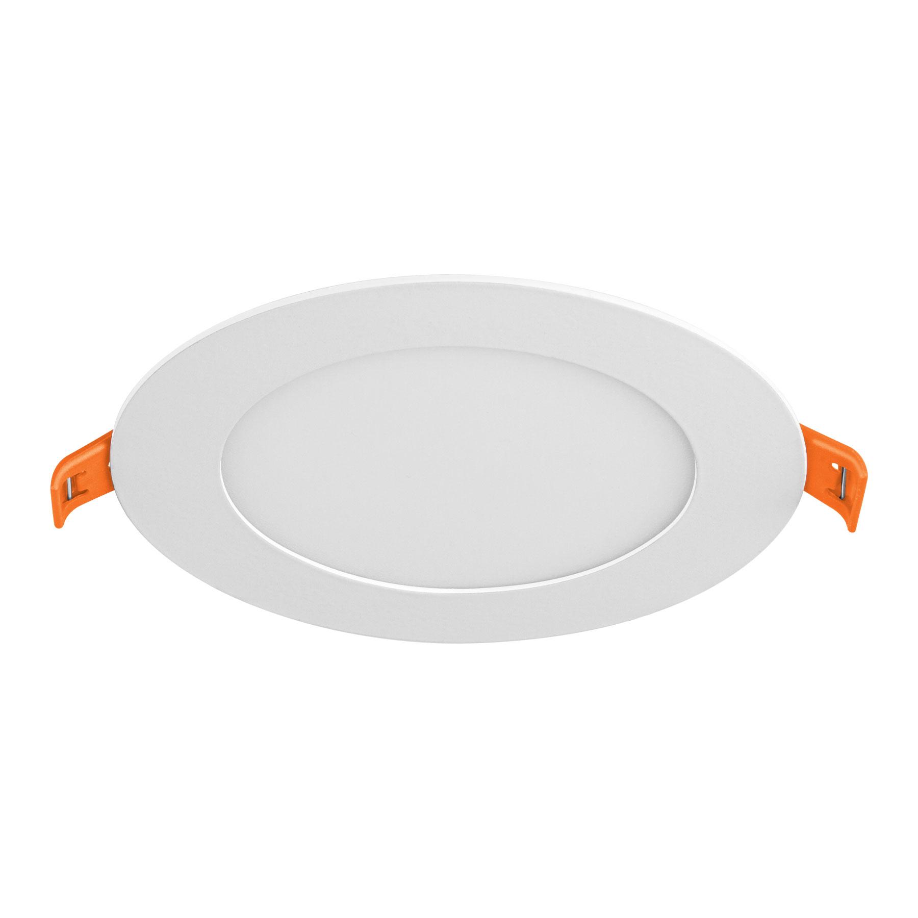LUMINARIO ULTRA DELGADO LED 6 W EMPOTRAR REDONDO LUZ CÁLIDA