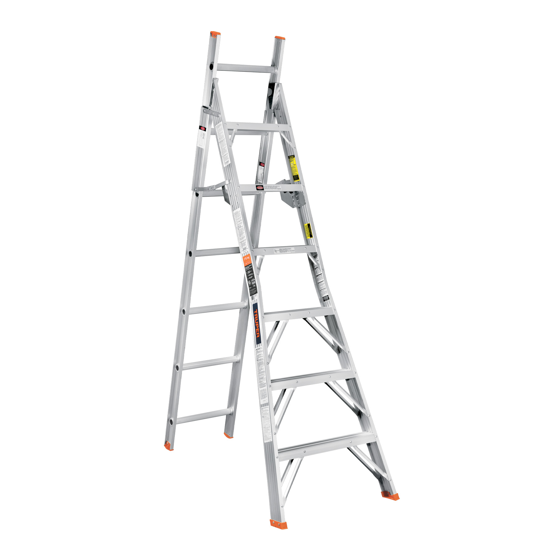 ESCALERA DE COMBINACIÓN, TIPO LL, 13 ESCALONES, TRUPER