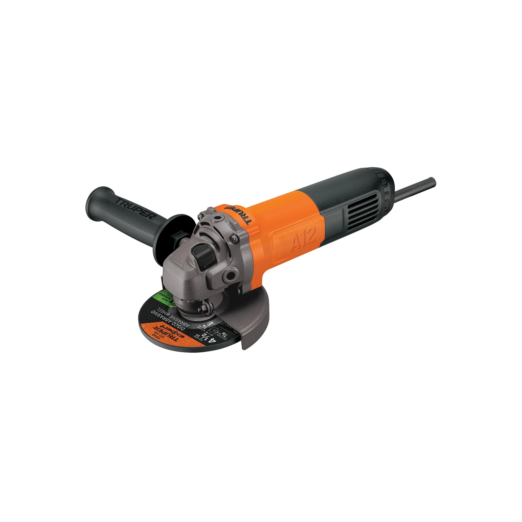 "ESMERILADORA ANGULAR 4-1/2"", 700W, TRUPER PRO"